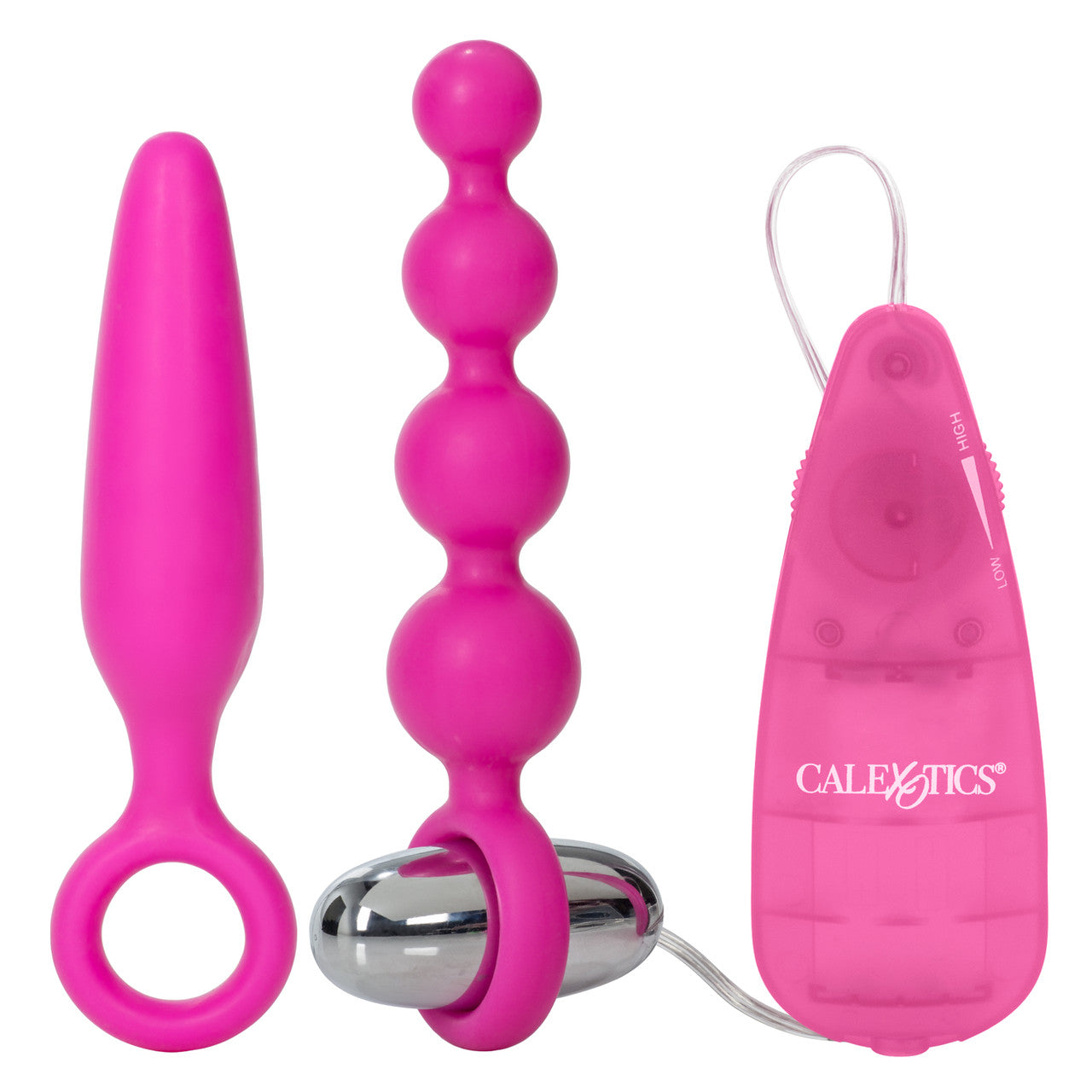 BOOTY CALL BOOTY VIBRO KIT PINK
