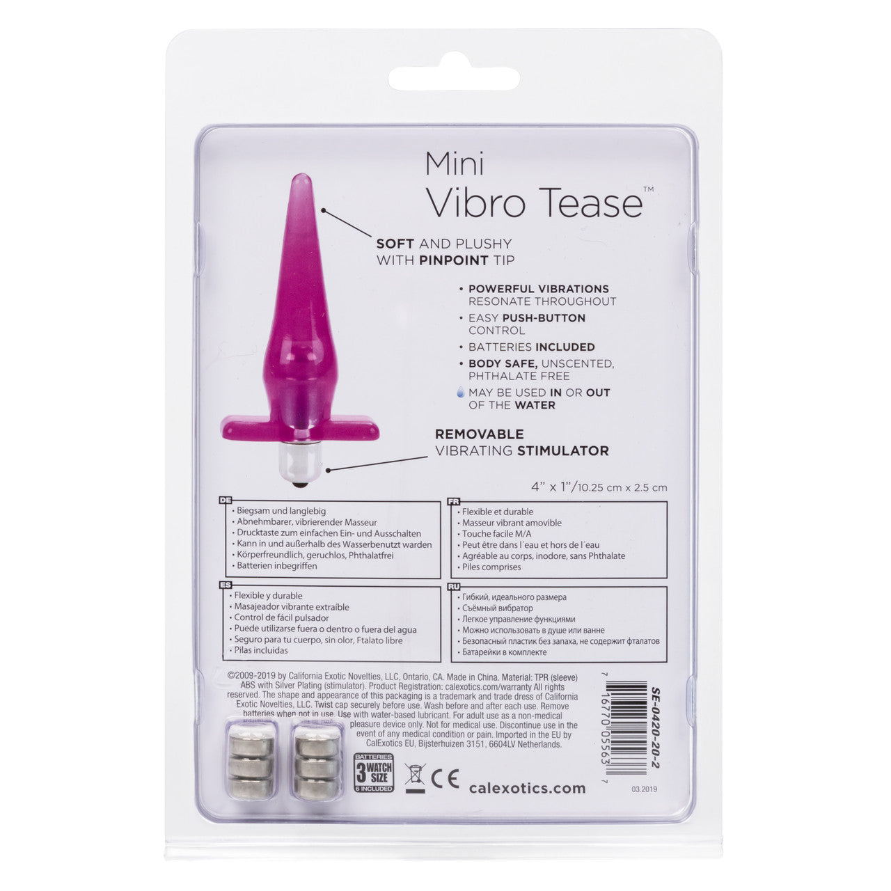 MINI VIBRO TEASE PINK