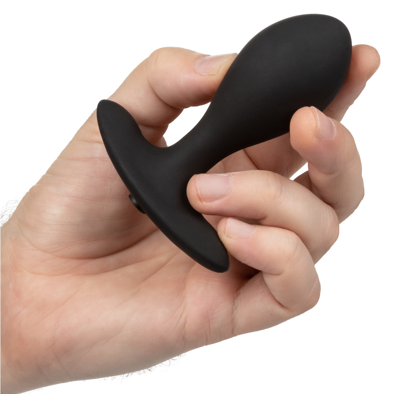 WEIGHTED SILICONE INFLATABLE BUTT PLUG