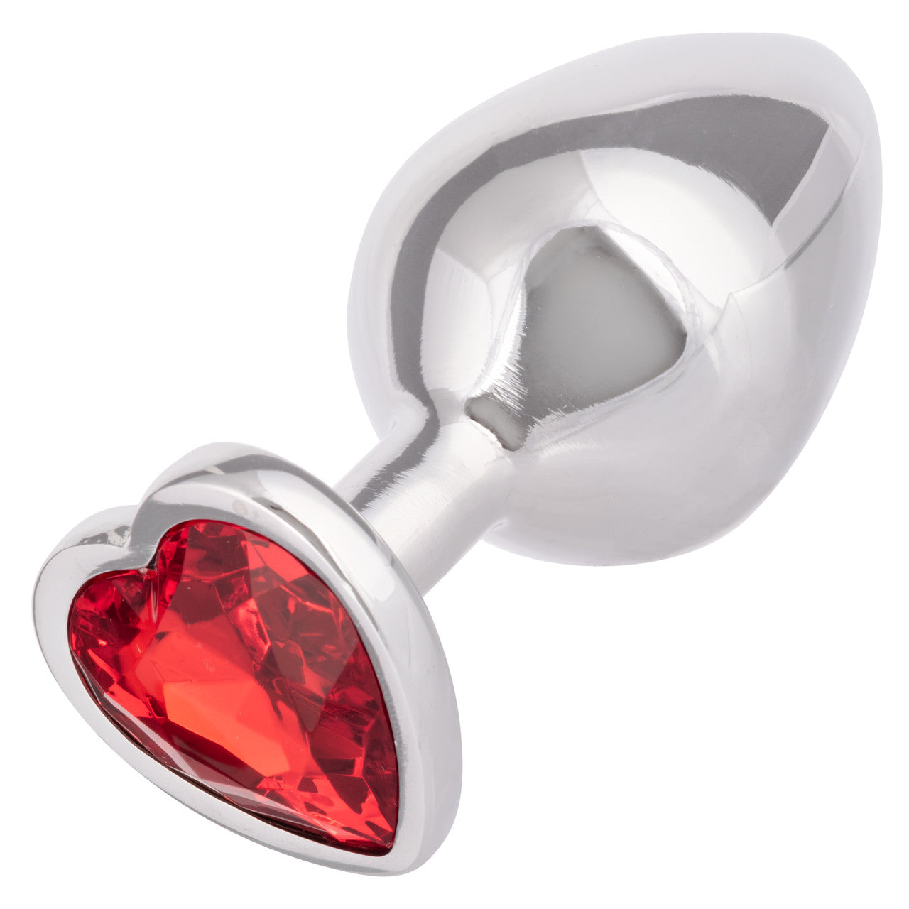 JEWEL LARGE RUBY HEART PLUG