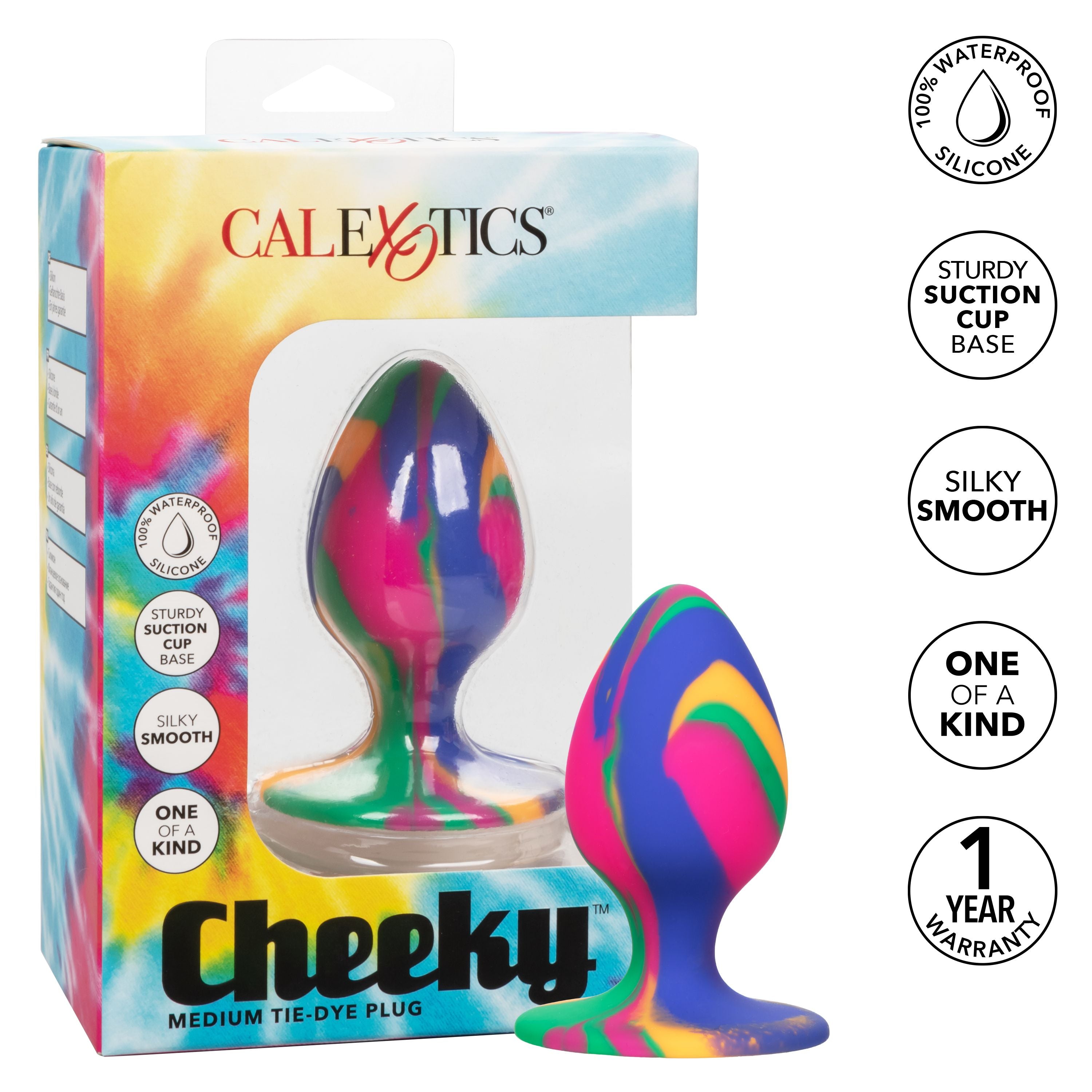 CHEEKY MEDIUM TIE DYE PLUG