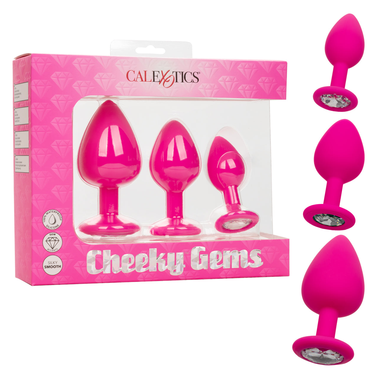 Cheeky Gems 3-Piece Set – Pink