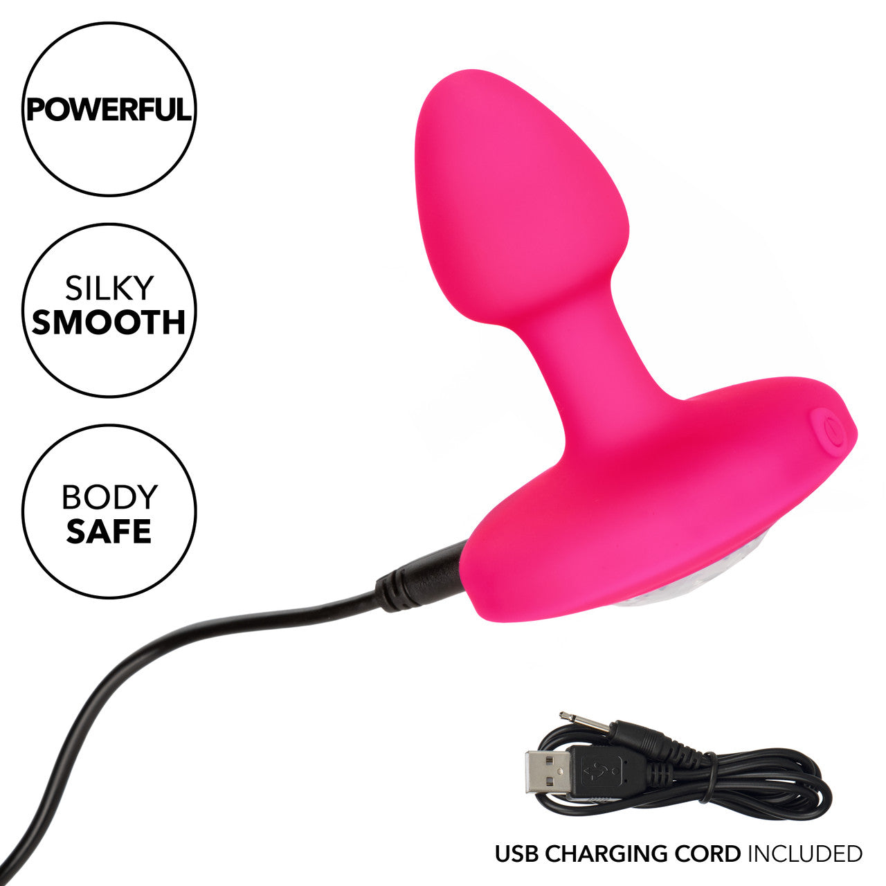 Cheeky Gems Vibrating Probe – Small, Pink