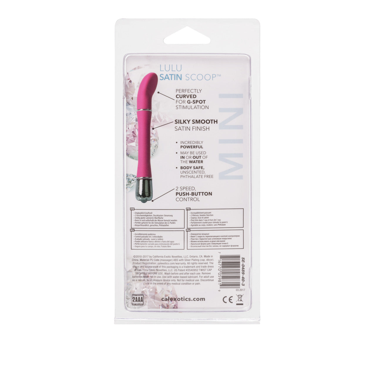 Lulu Satin Scoop – Pink