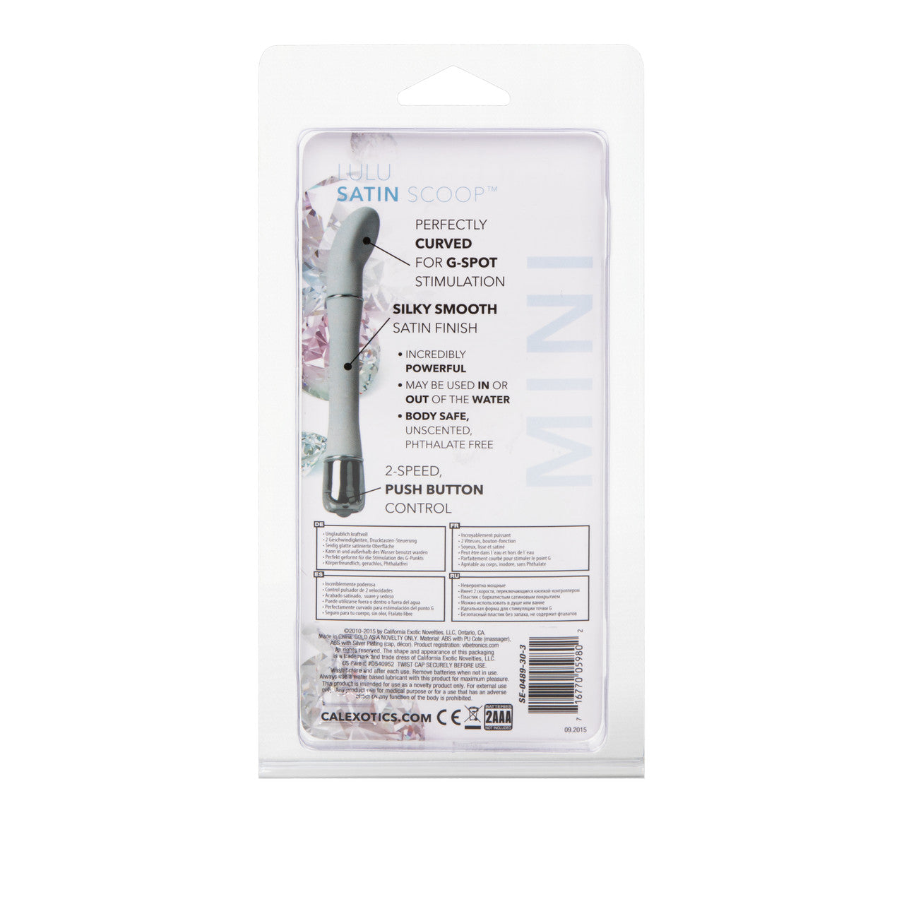 Lulu Satin Scoop – White