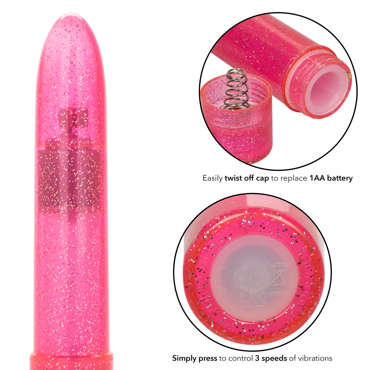 Sparkle Mini Vibe – Pink