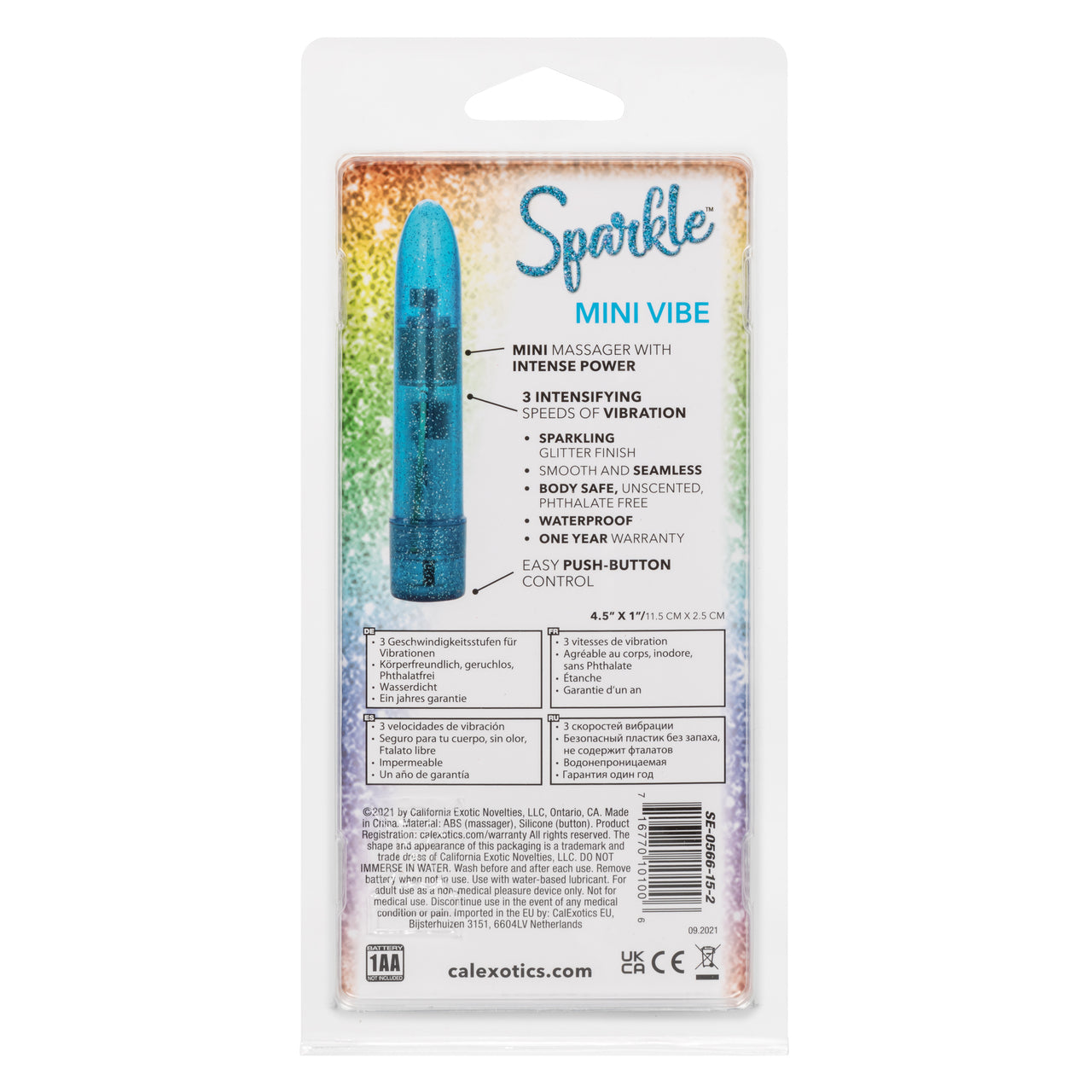 Sparkle Mini Vibe – Blue