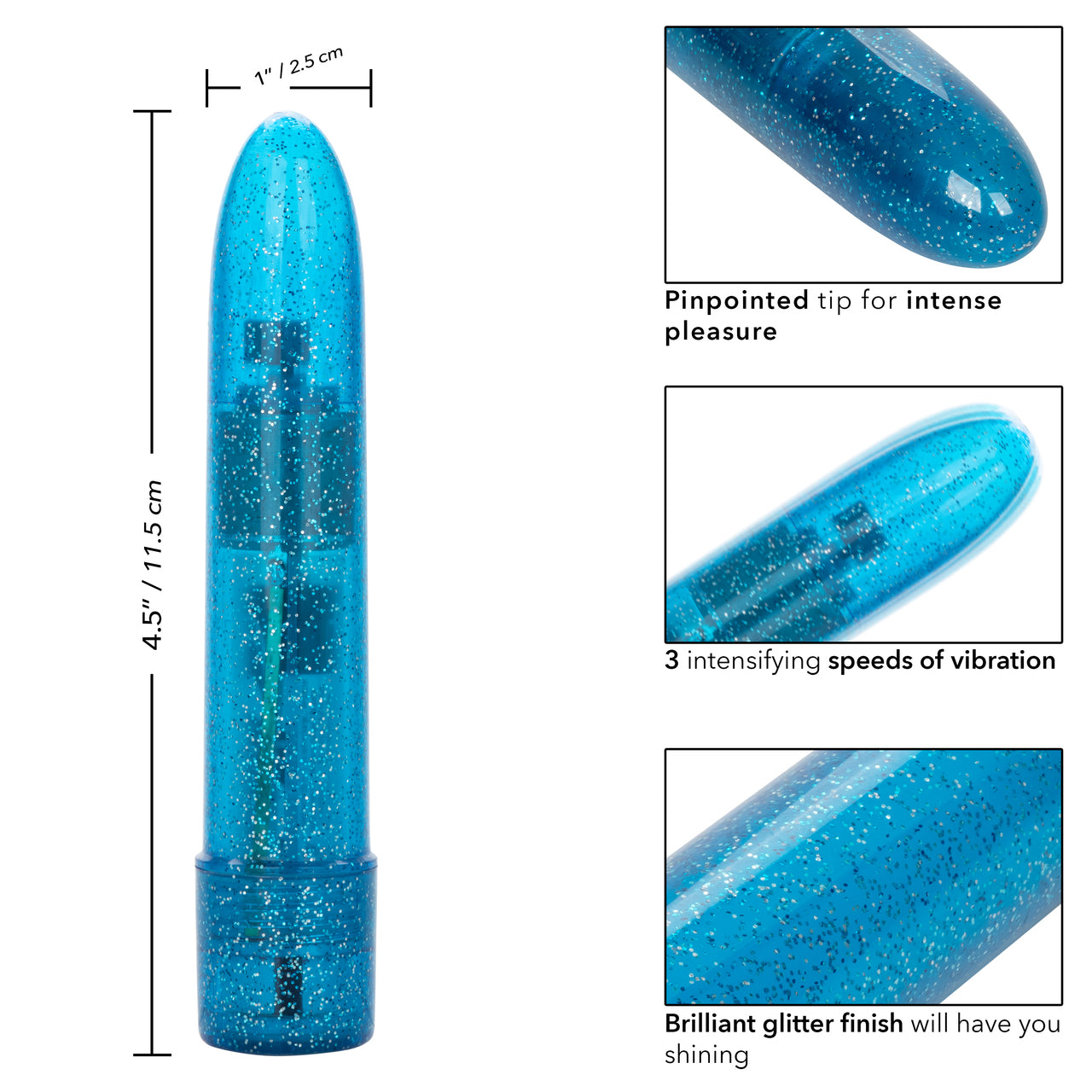 Sparkle Mini Vibe – Blue