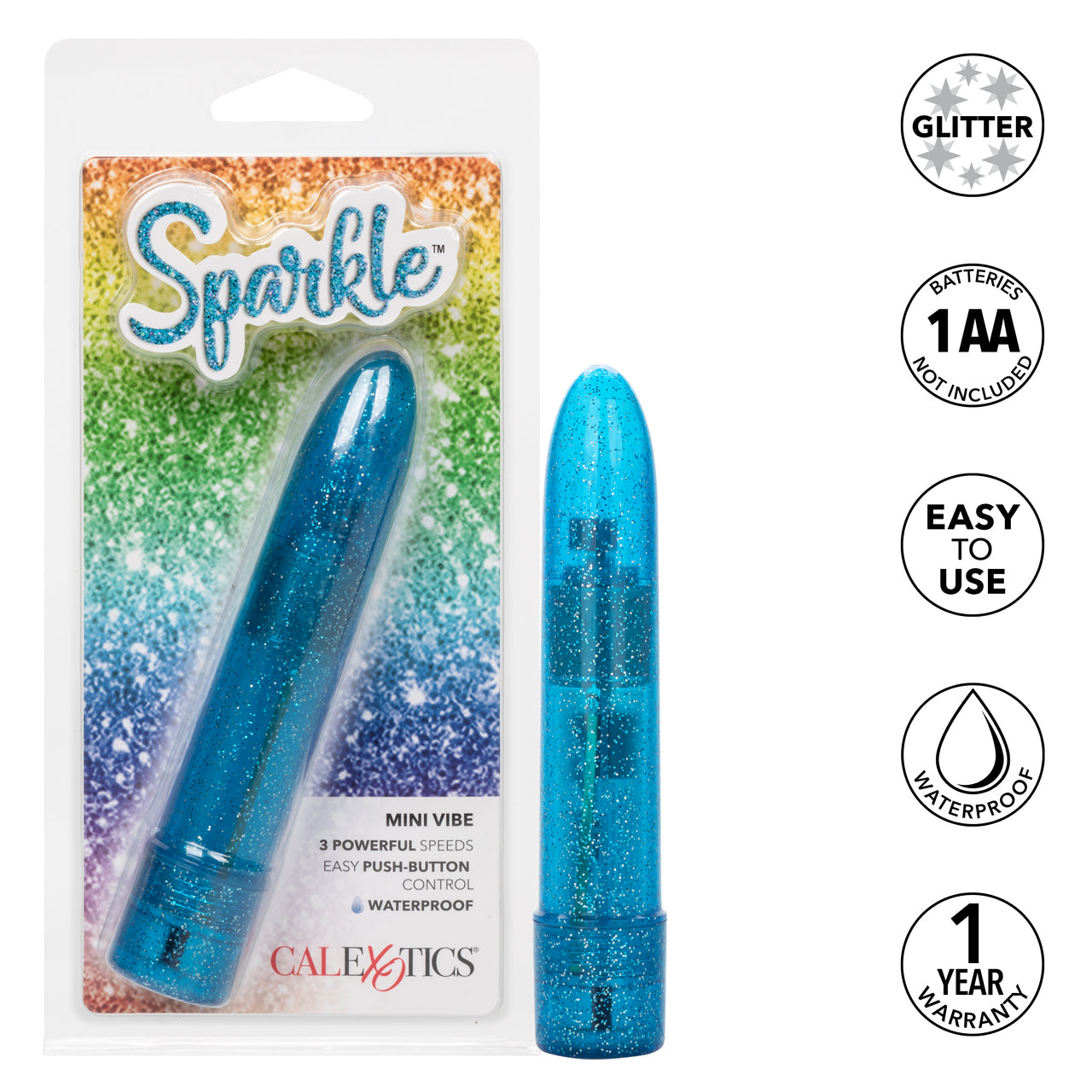 Sparkle Mini Vibe – Blue