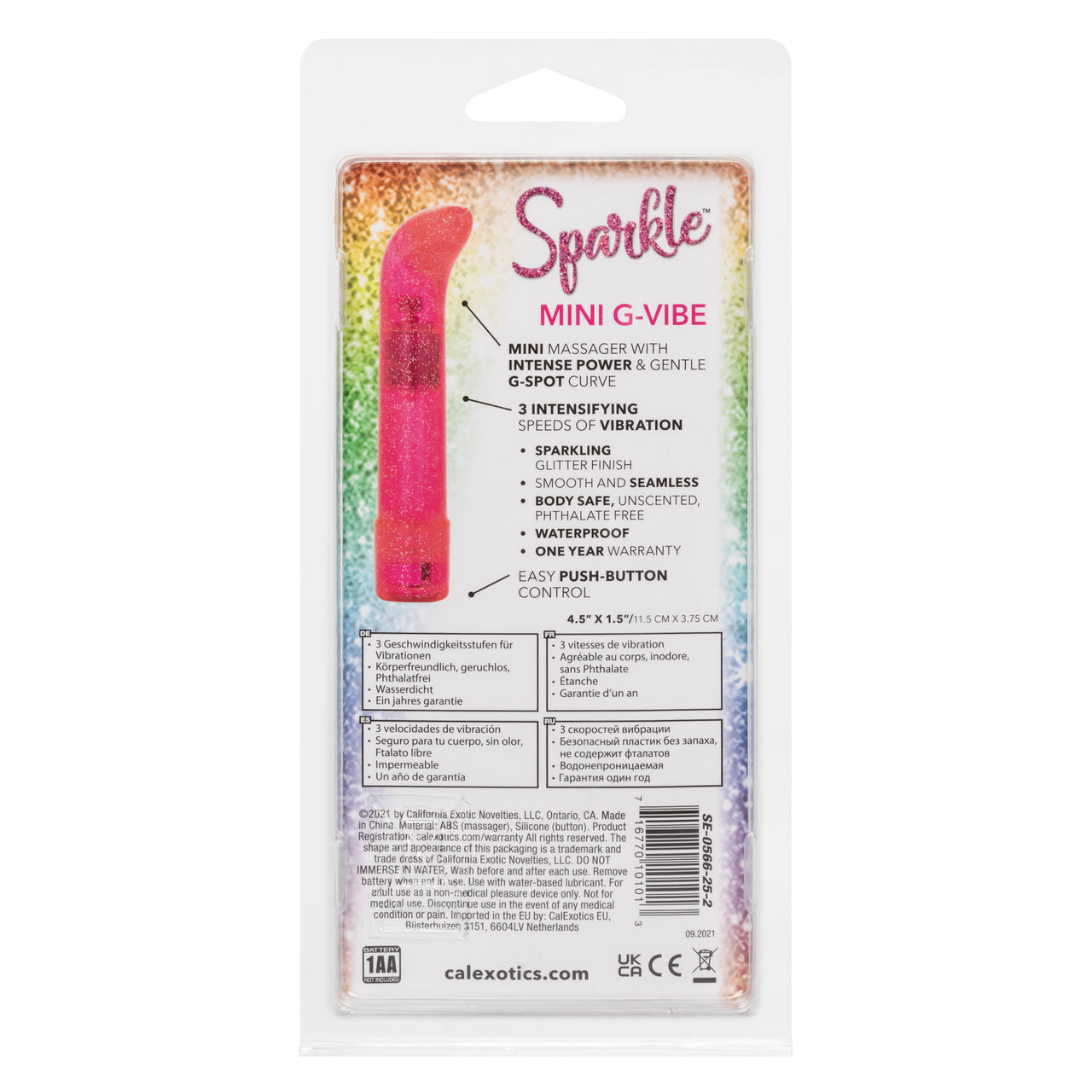 Sparkle Mini G-Vibe – Pink