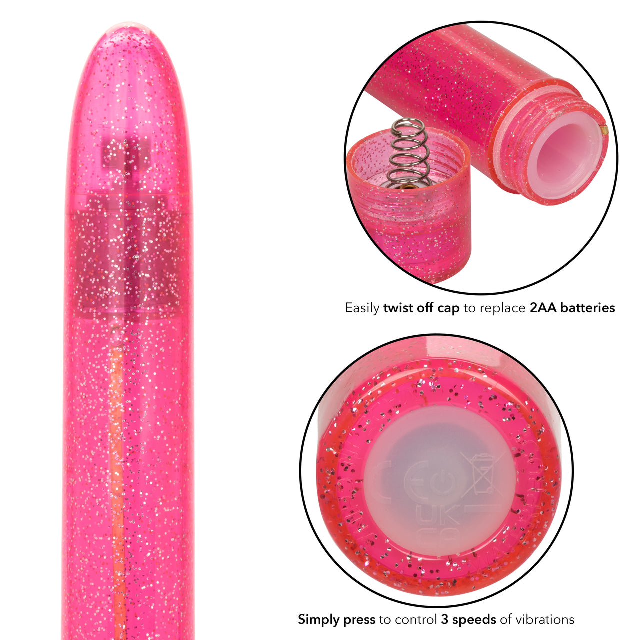 Sparkle Slim Vibe – Pink