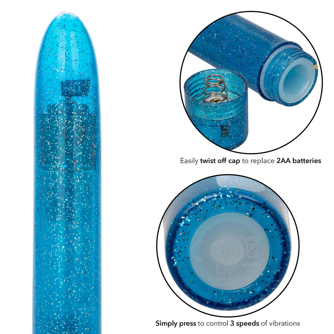 Sparkle Slim Vibe – Blue