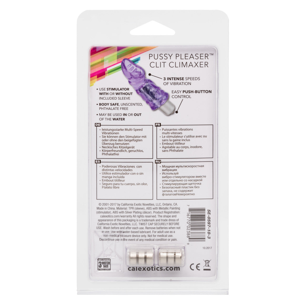 PUSSY PLEASER WIRELESS CLIT CLIMAXER