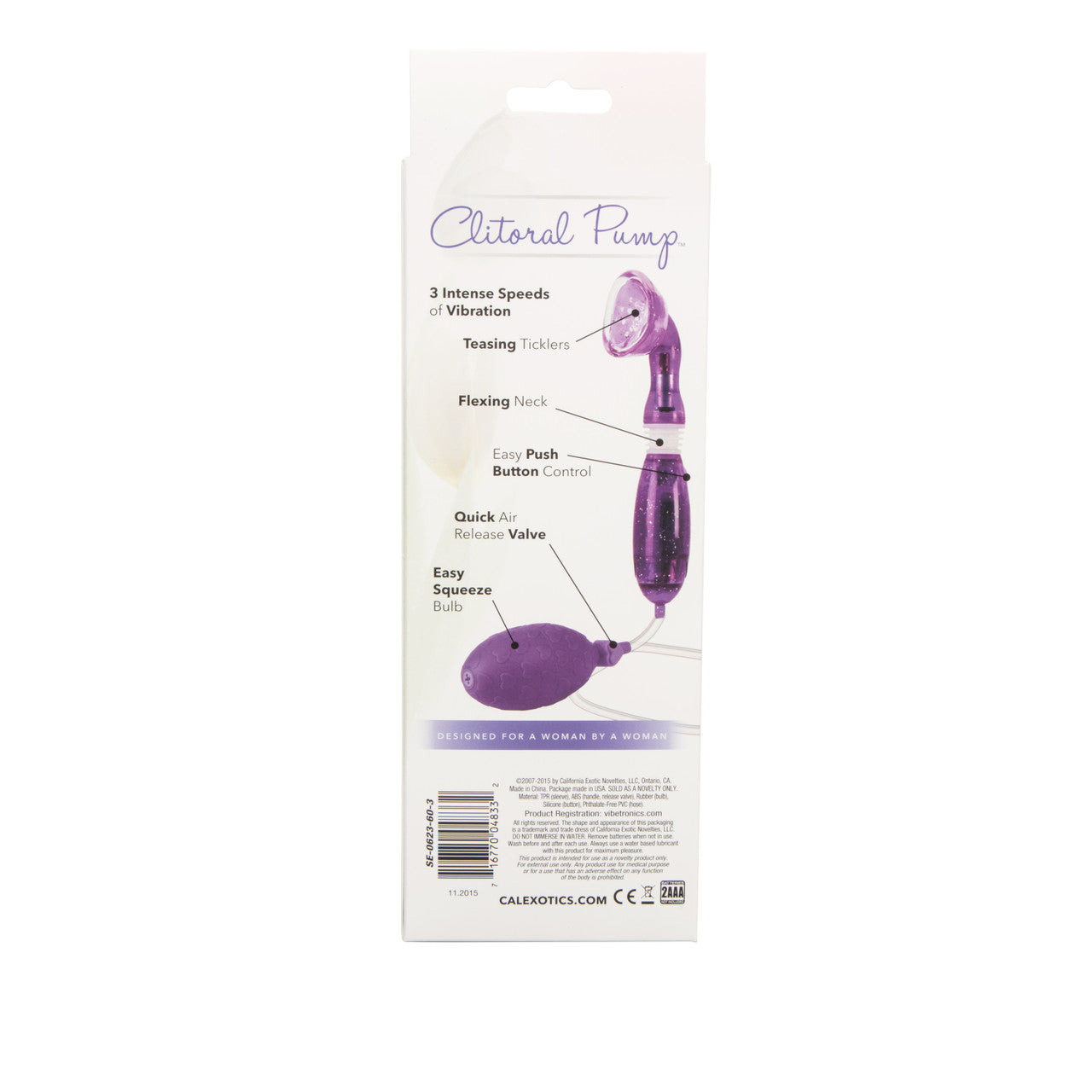 Advanced Clitoral Pump – Purple