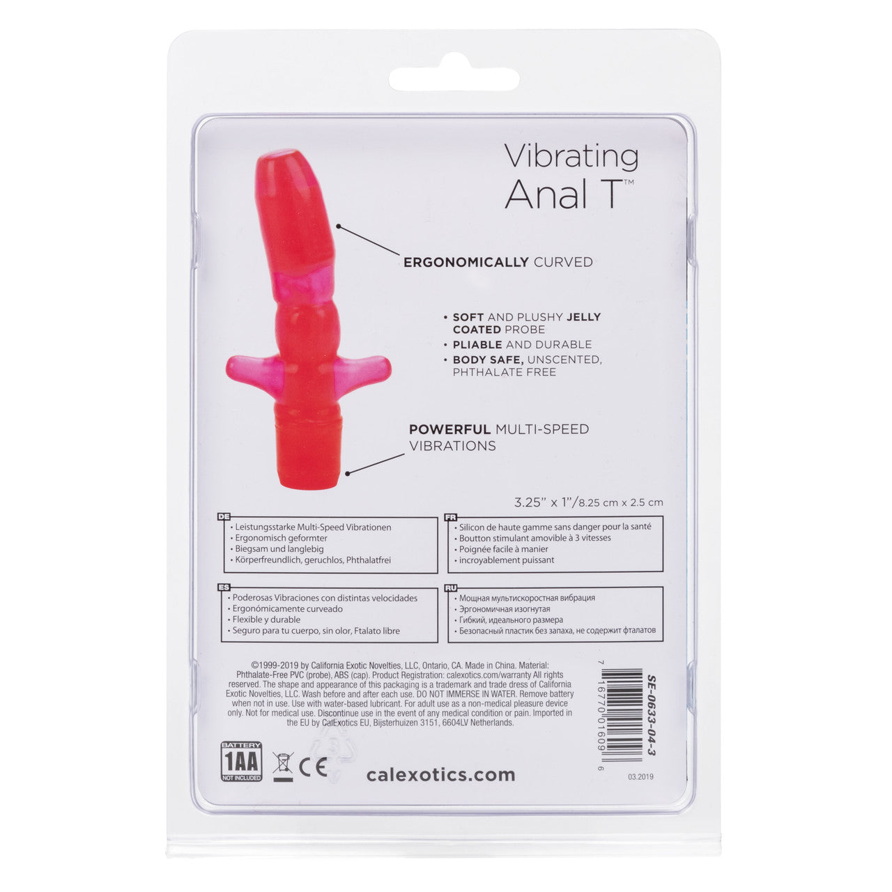 Vibrating Anal T 3.25"