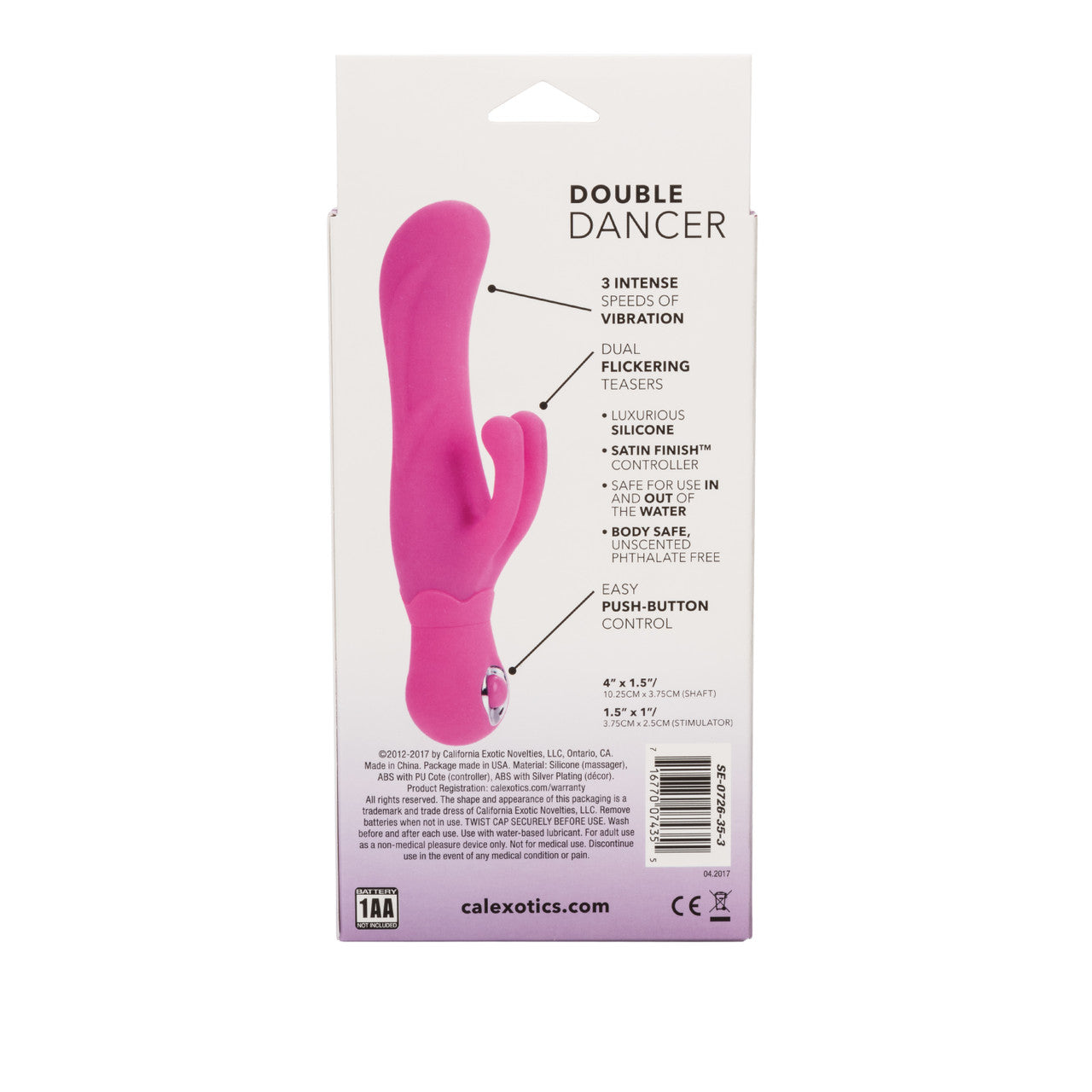 Posh Silicone Double Dancer – Pink