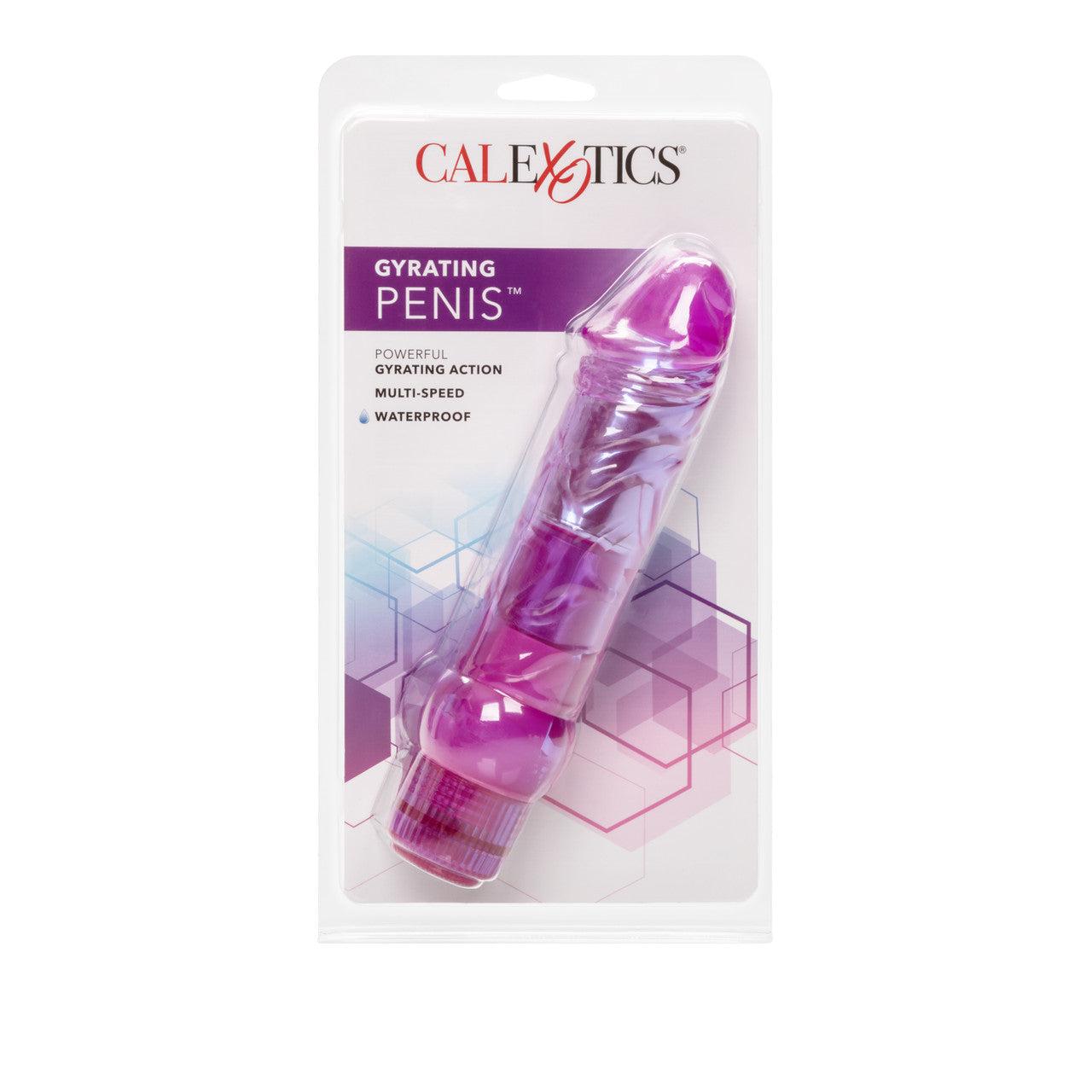 Waterproof Crystal Gyrating Penis