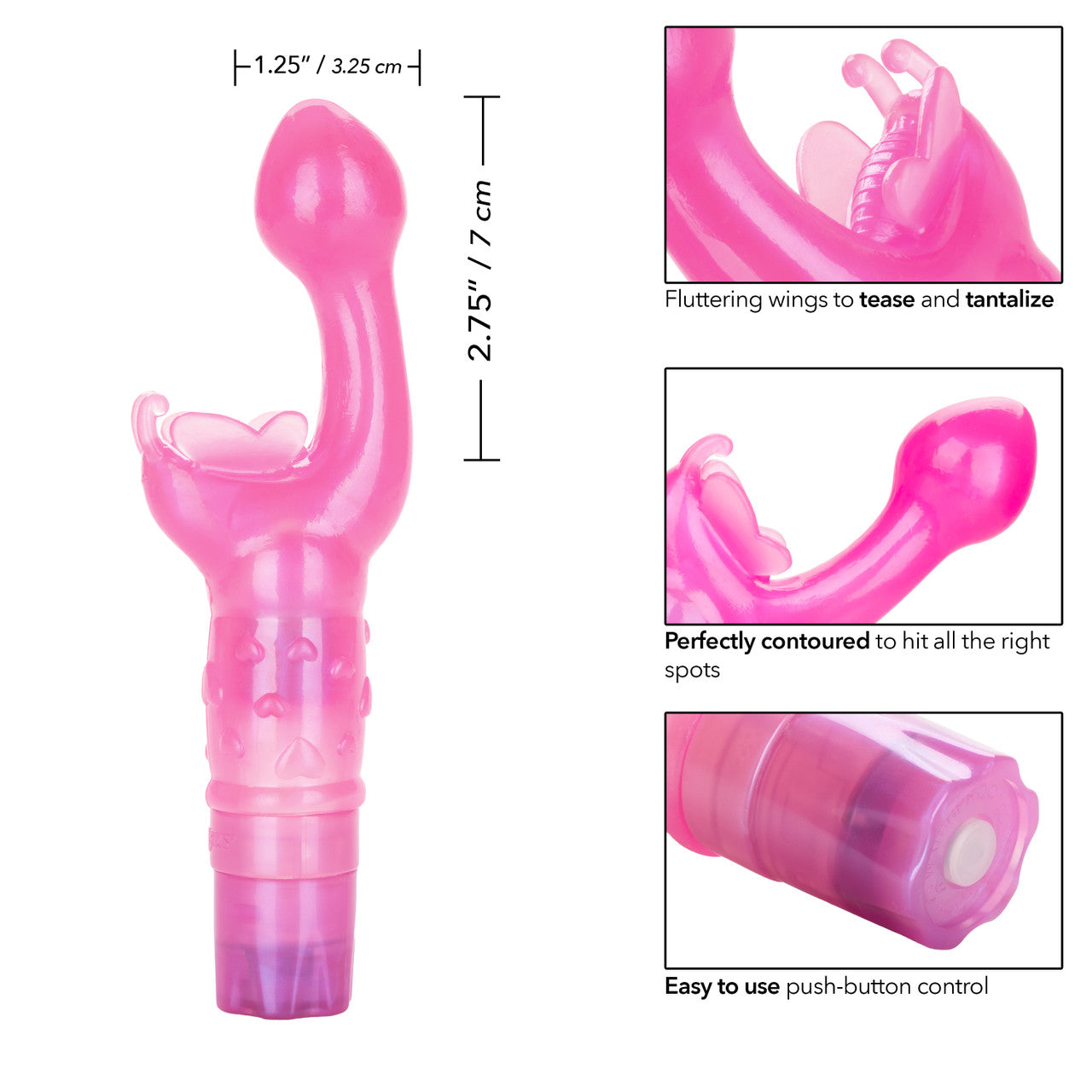 (BULK) BUTTERFLY KISS ORIGINAL PINK