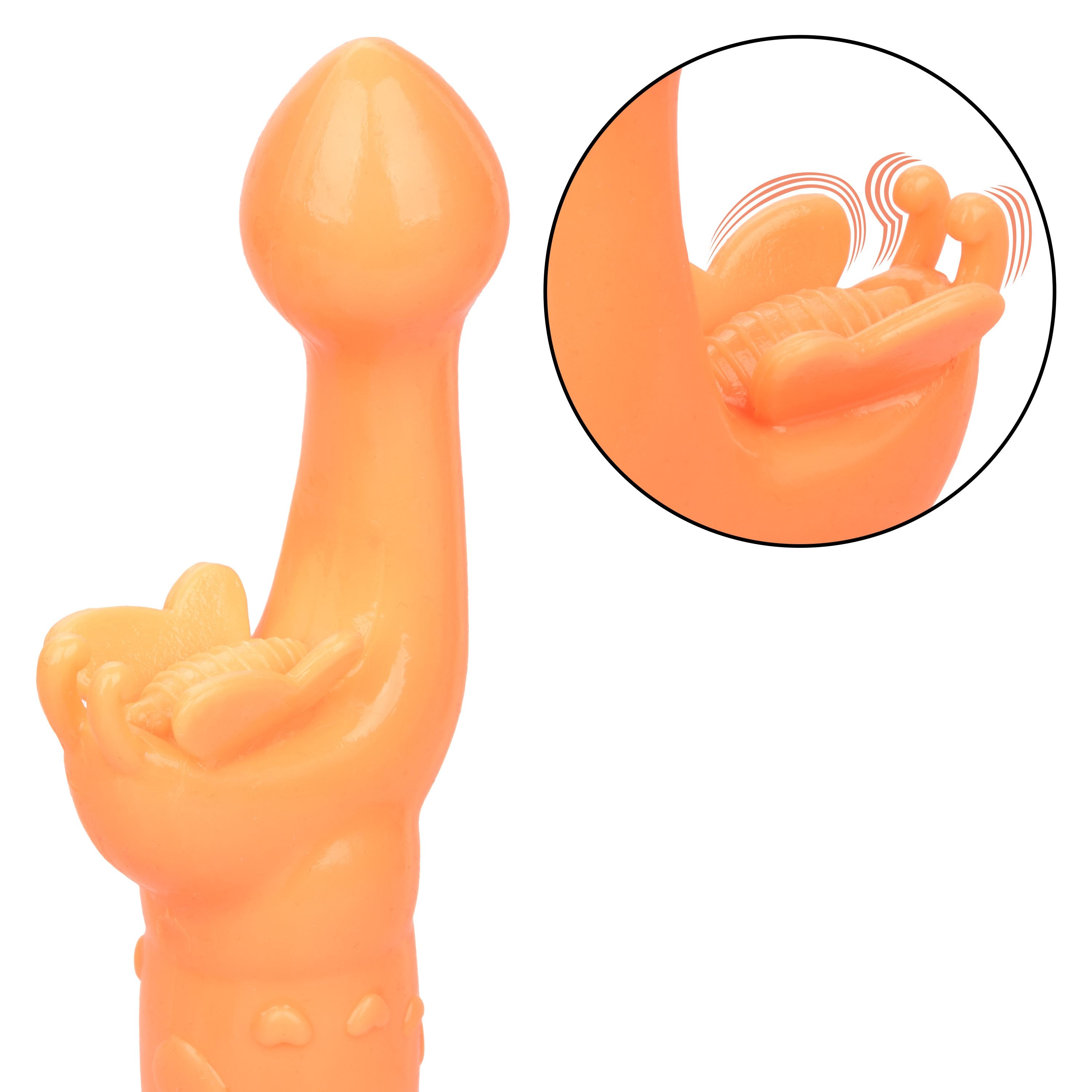 RECHARGEABLE BUTTERFLY KISS ORANGE