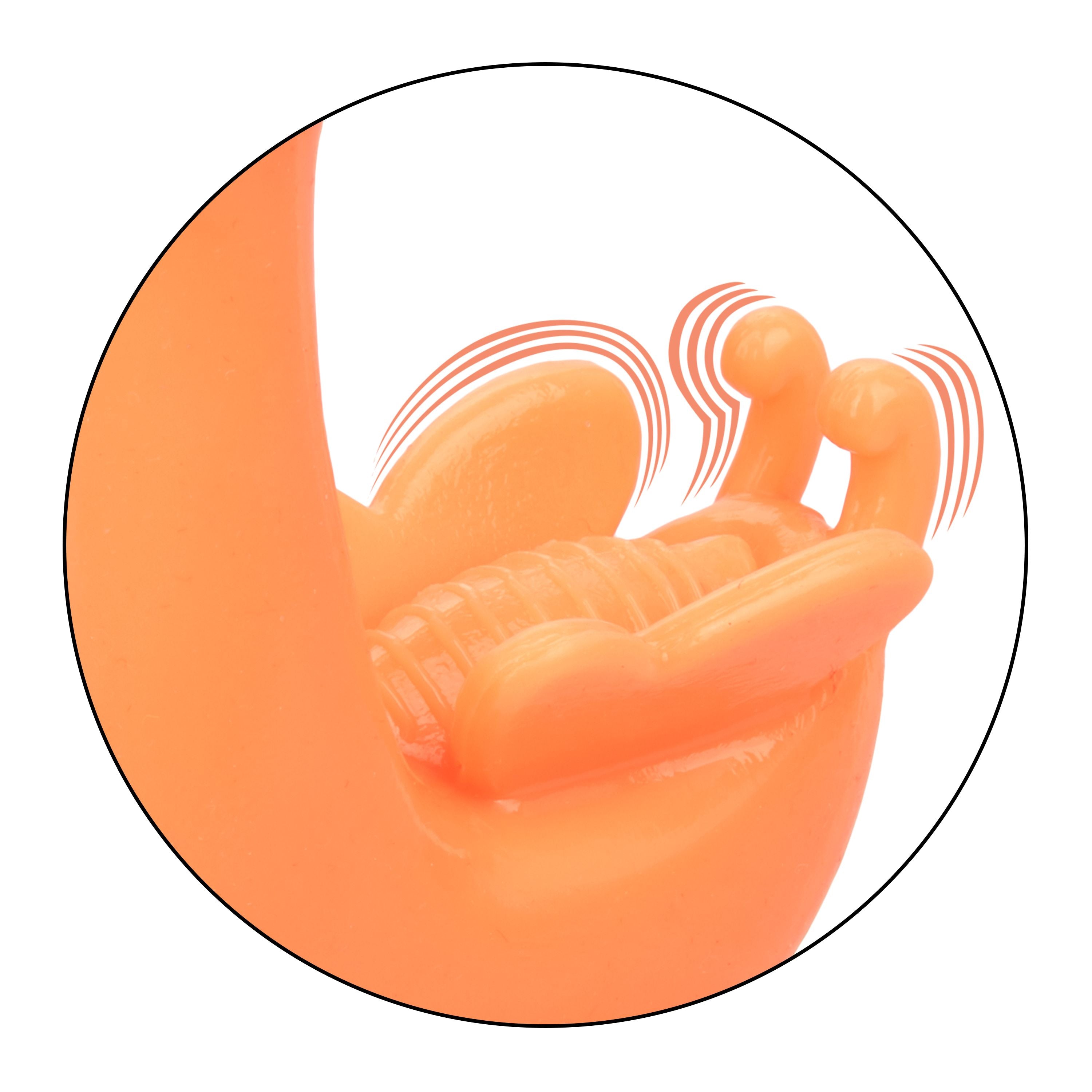 RECHARGEABLE BUTTERFLY KISS ORANGE