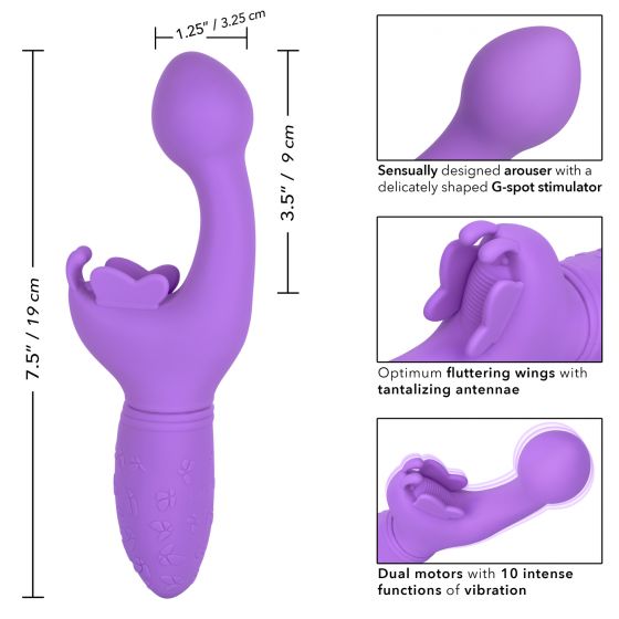 RECHARGEABLE BUTTERFLY KISS PURPLE