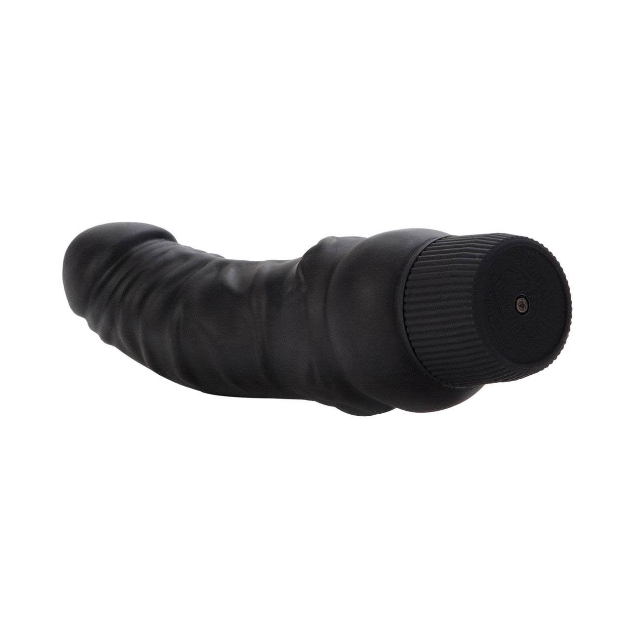 BLACK VELVET 6.25IN VEINED DONG