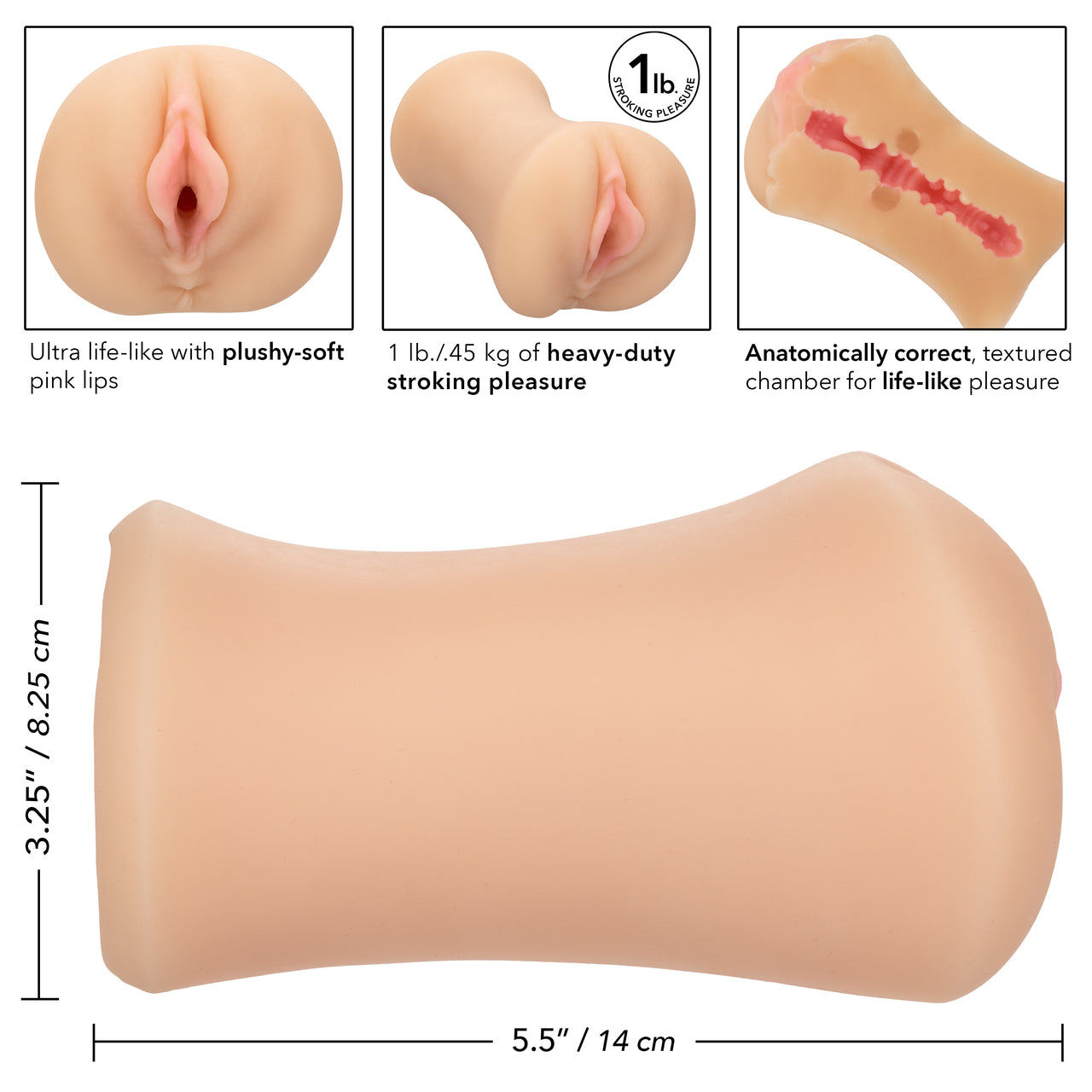 STROKE IT TIGHT PUSSY IVORY
