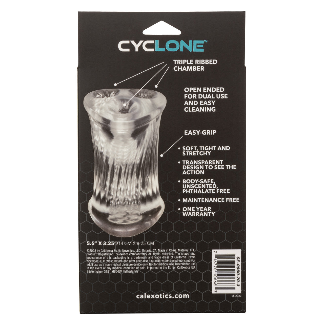 CYCLONE TRIPLE CHAMBER STROKER