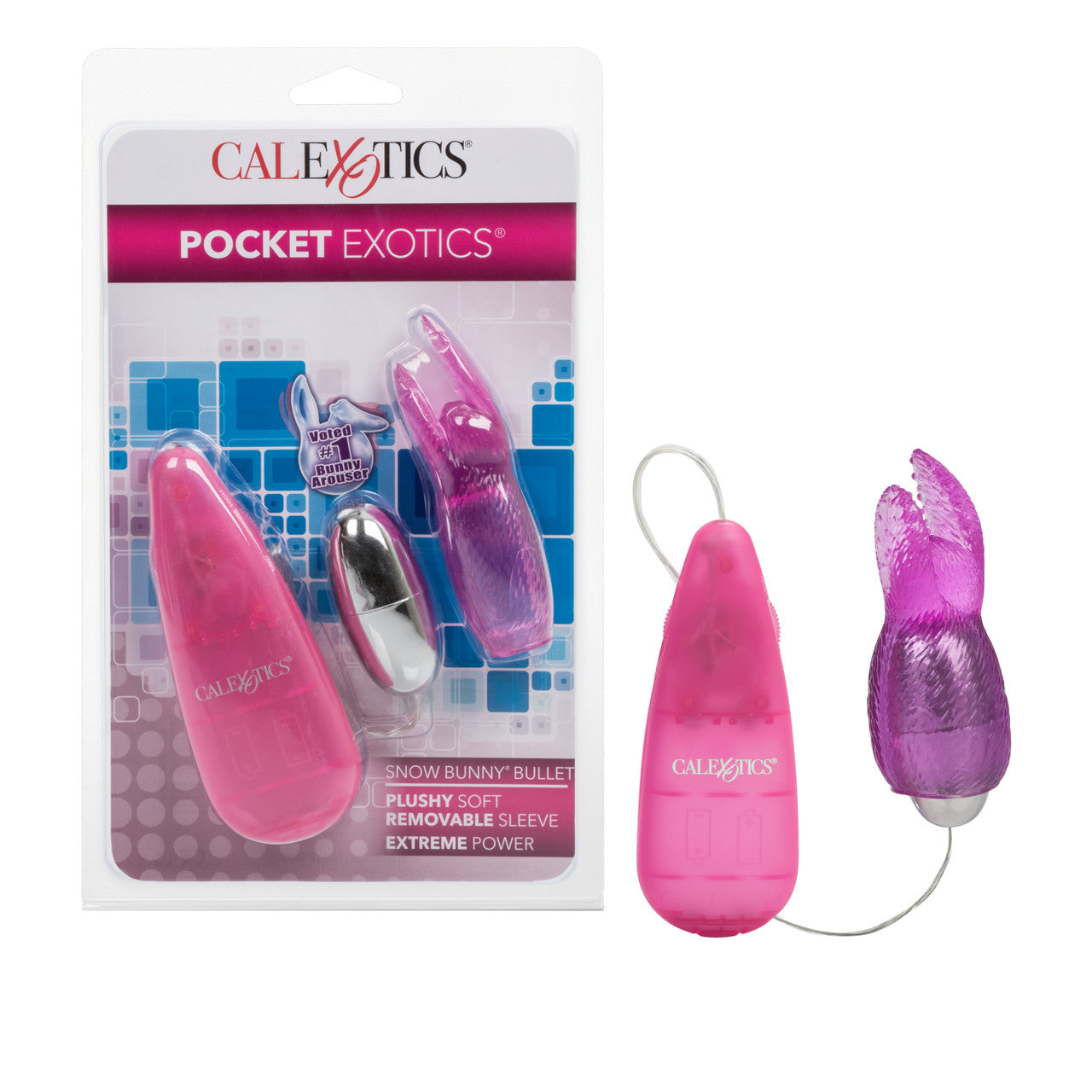 Pocket Exotic Snow Bunny Bullet – Pink