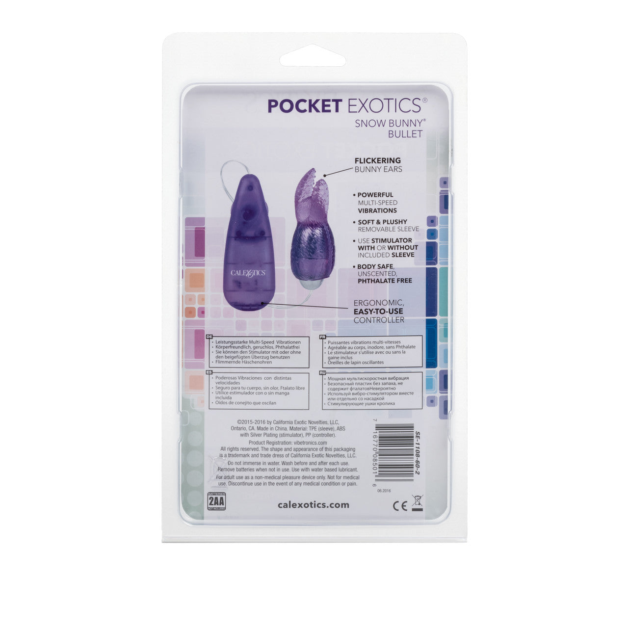 Pocket Exotic Snow Bunny Bullet – Purple