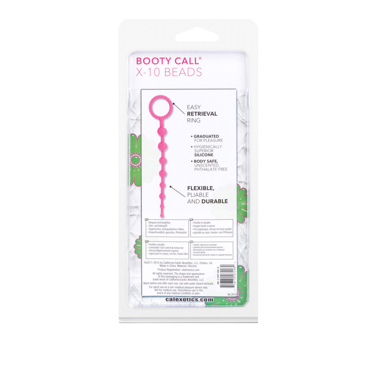 Booty Call x10 Beads – Pink