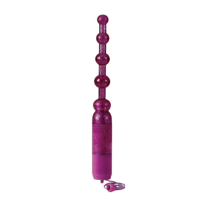 Pleasure Beads Vibrating with Waterproof Feature – Purple