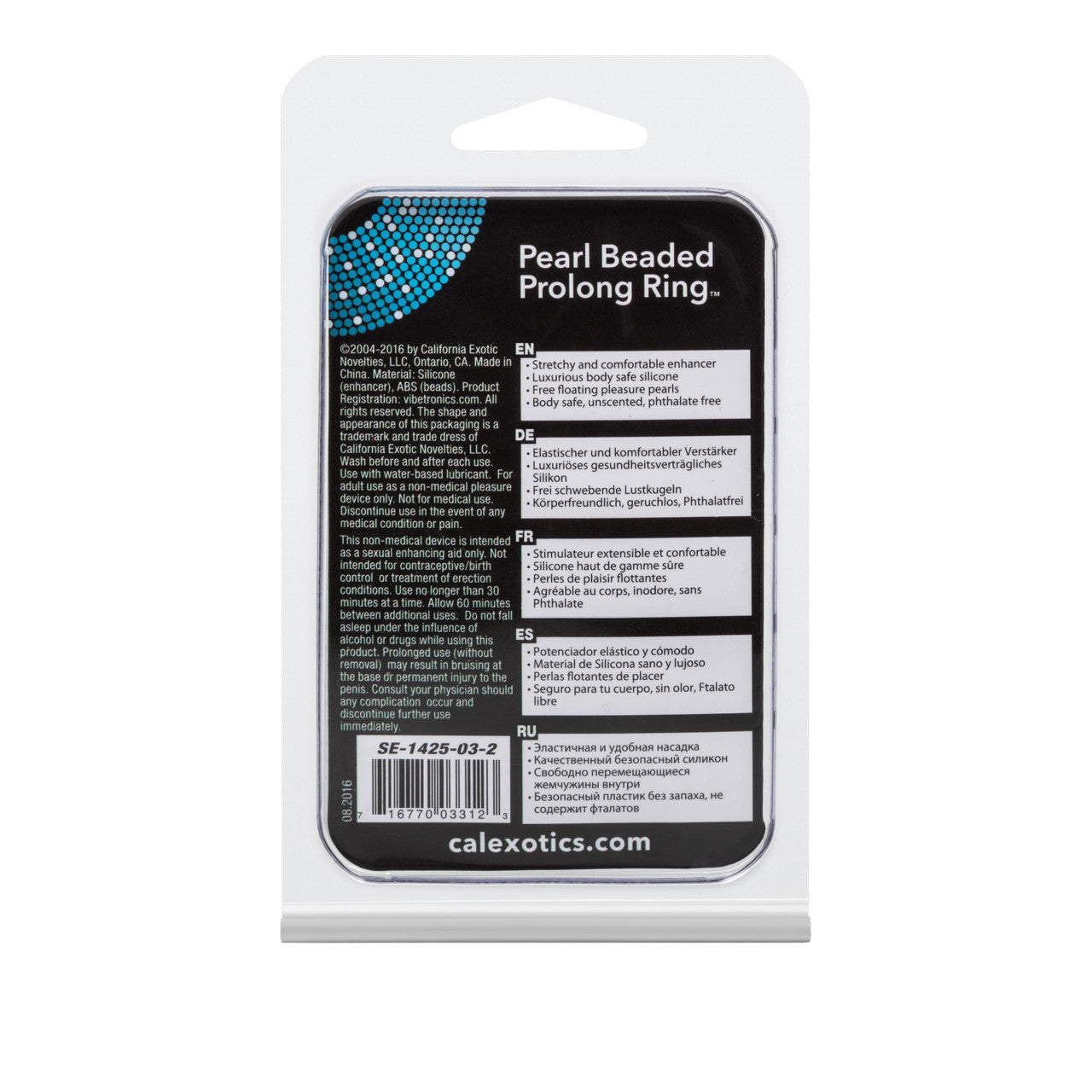 Pearl Bead Prolong Ring – Smoke