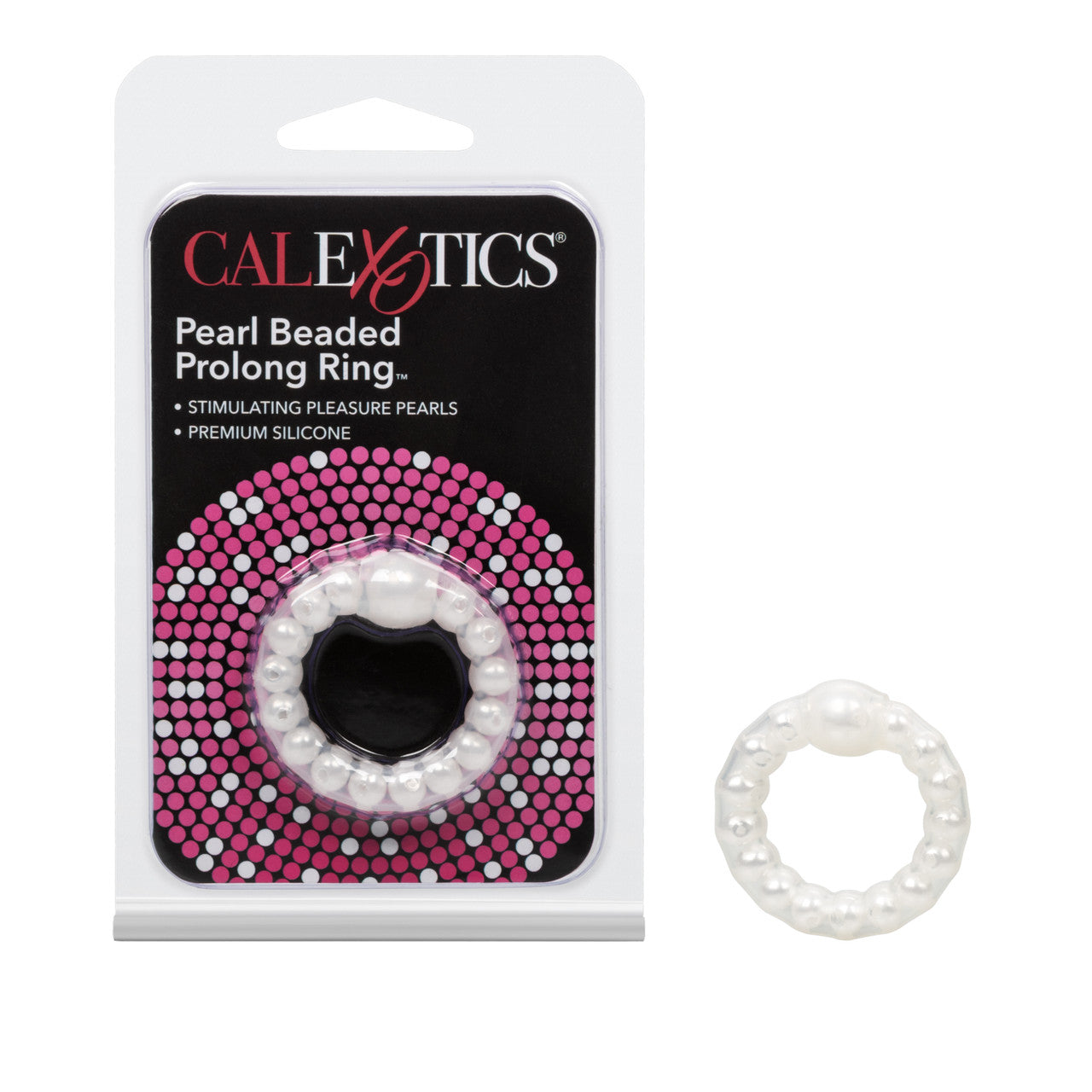Pearl Bead Prolong Ring – White