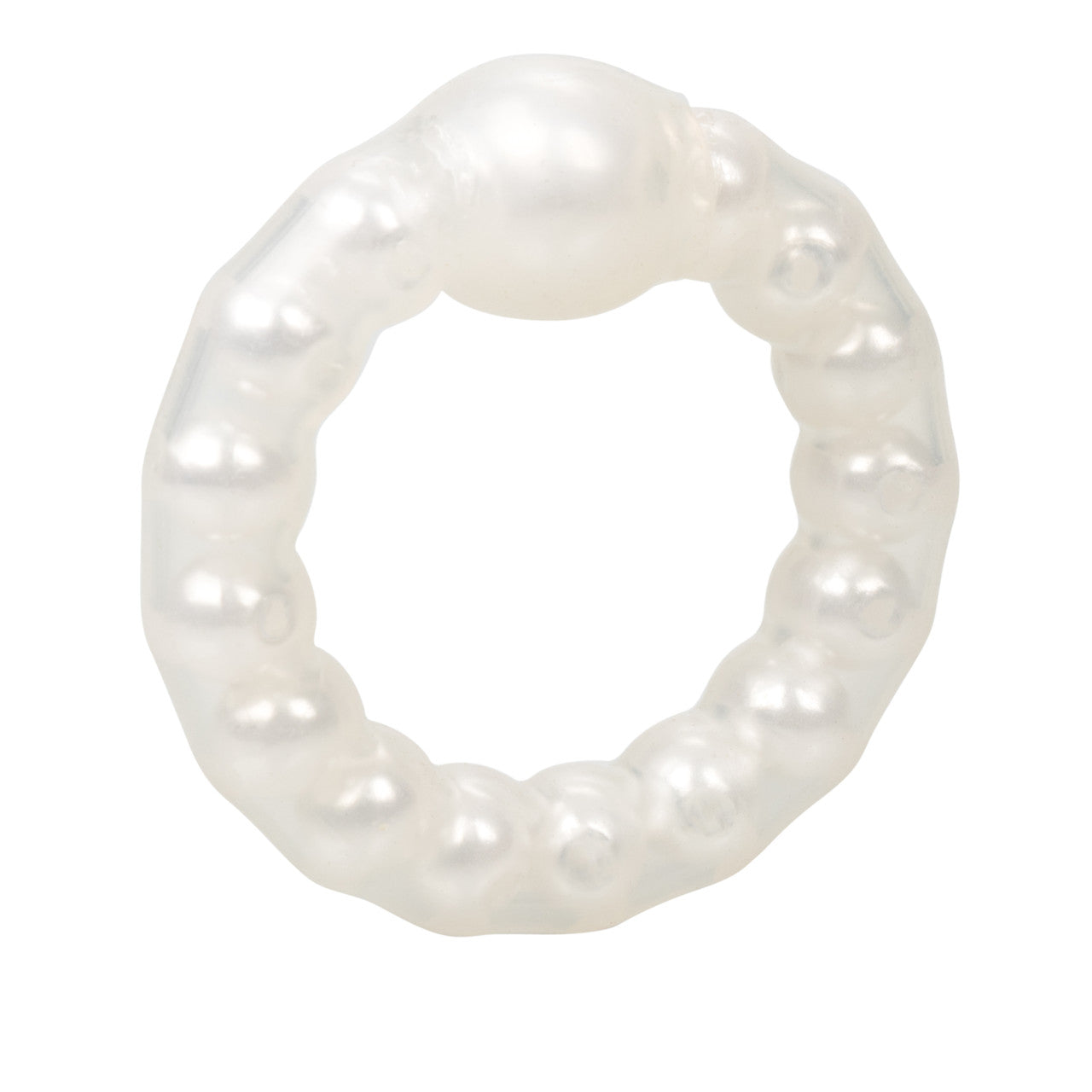 Pearl Bead Prolong Ring – White