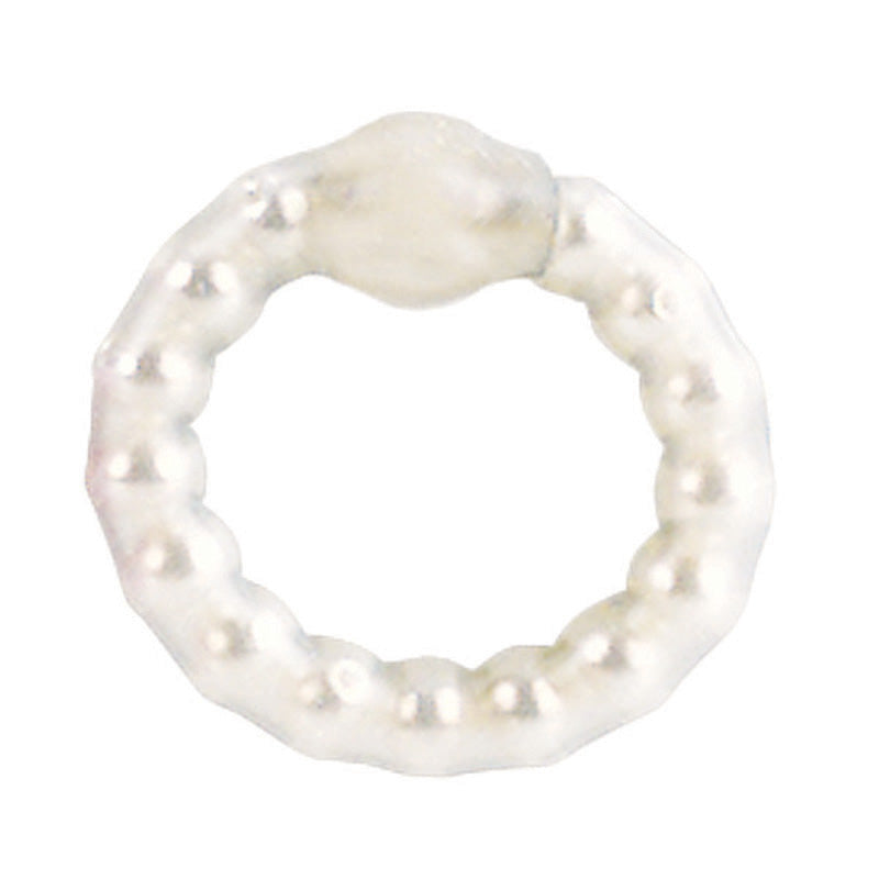 Pearl Bead Prolong Ring – White