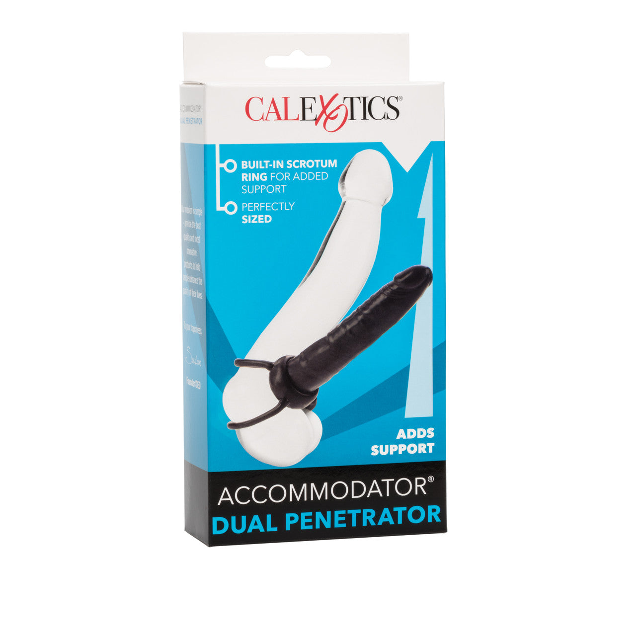 ACCOMODATOR DUAL PENETRATOR BLACK