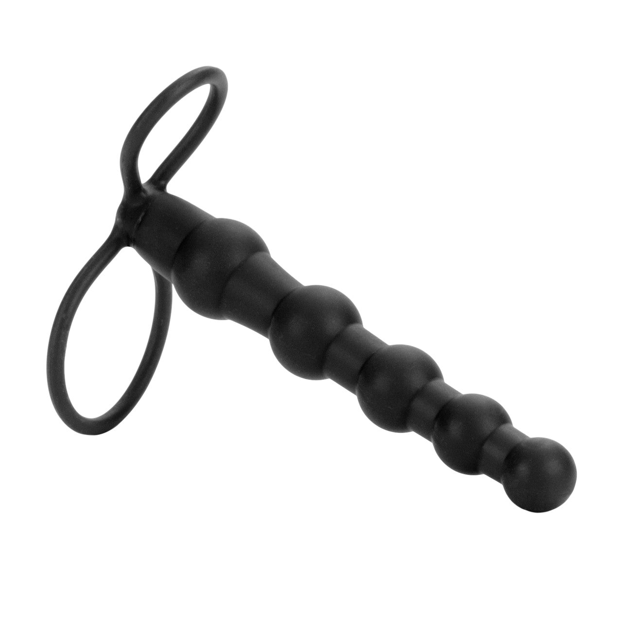 LOVE RIDER BEADED DUAL PENETRATOR BLACK
