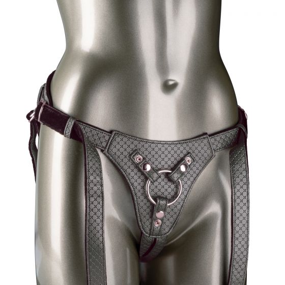 Her Royal Harness The Regal Queen – Pewter