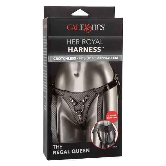 Her Royal Harness The Regal Queen – Pewter