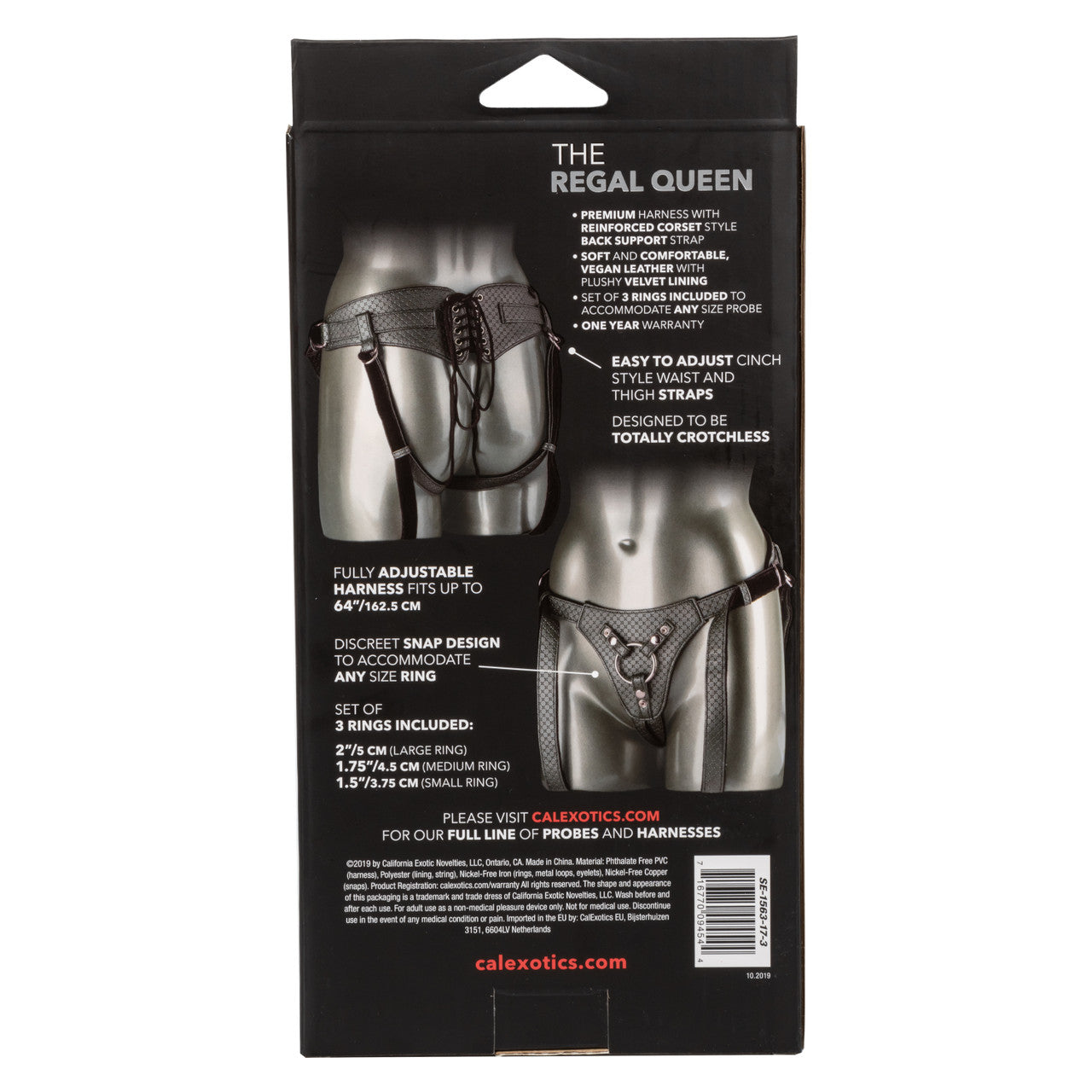 Her Royal Harness The Regal Queen – Pewter