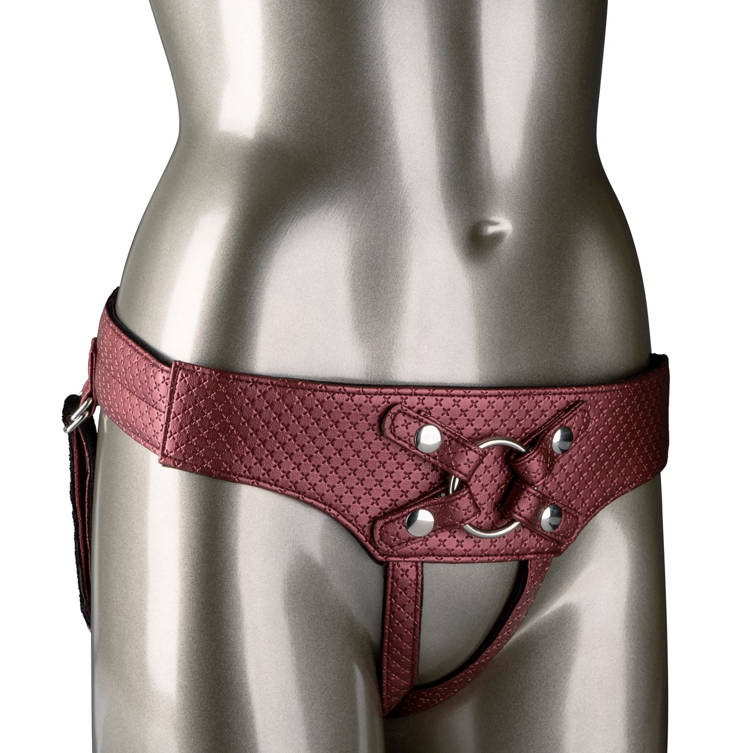 Her Royal Harness The Regal Empress – Red