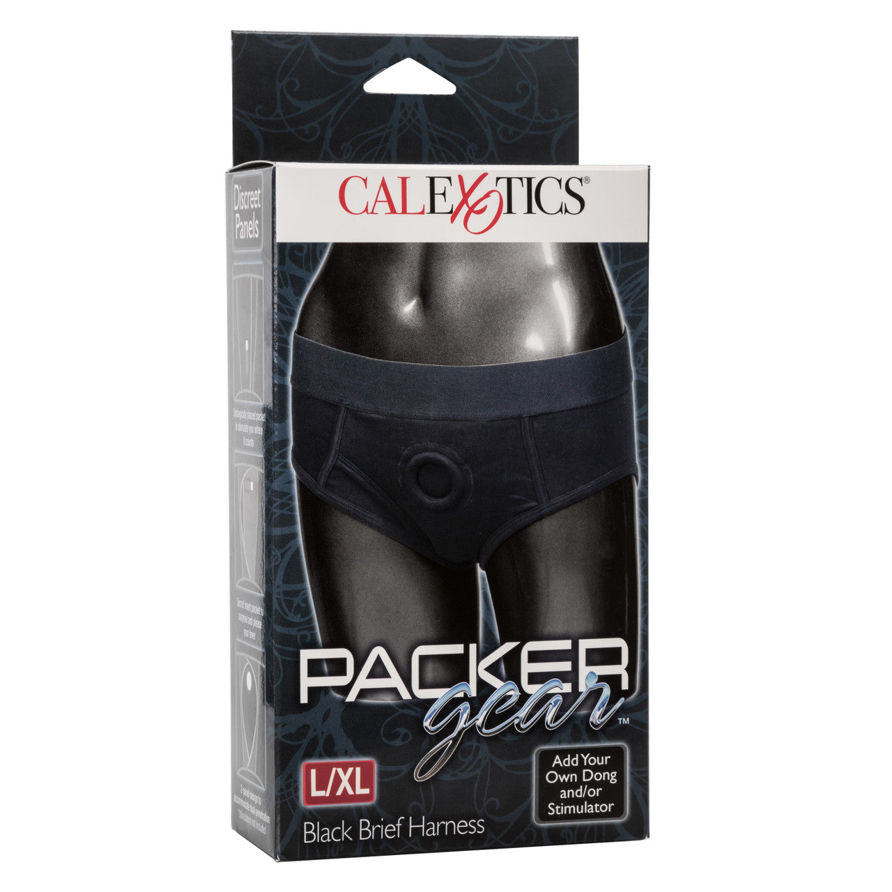 Packer Gear Black Brief Harness – L/XL