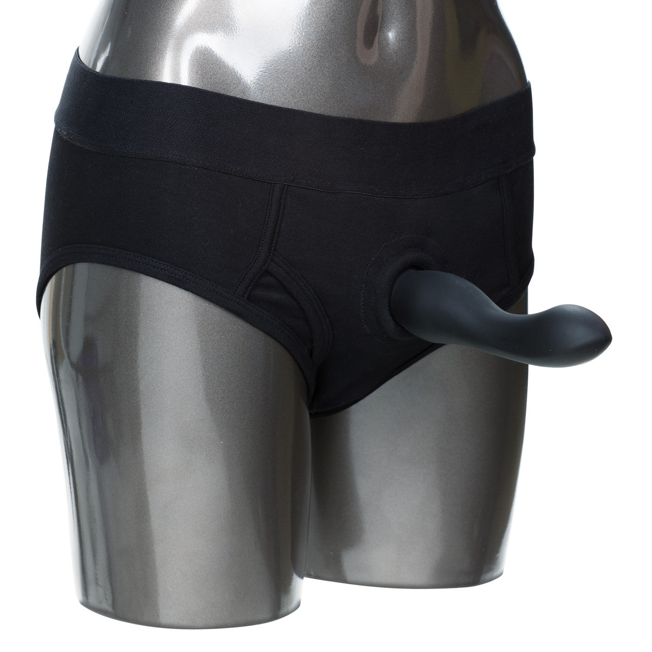 PACKER GEAR BLACK BRIEF HARNESS 2XL/3XL