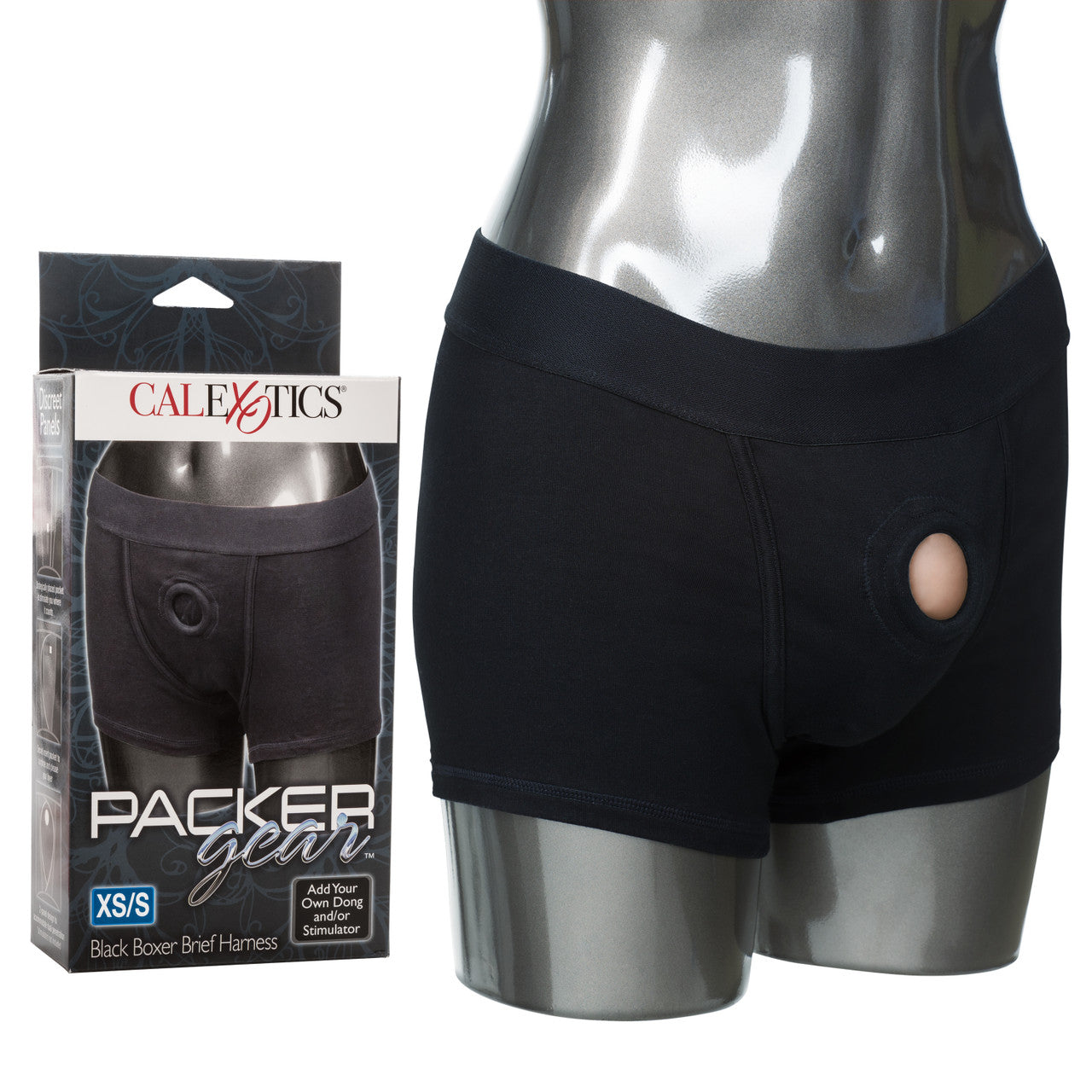 Packer Gear Black Boxer Harness – XS/S