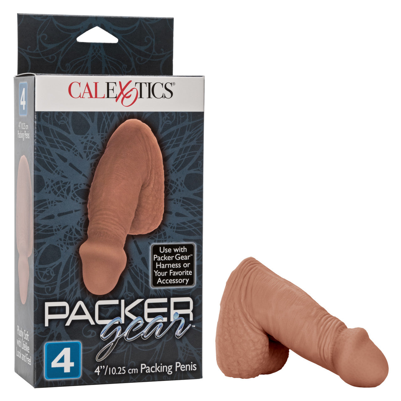 Packer Gear Brown Packing Penis 4"