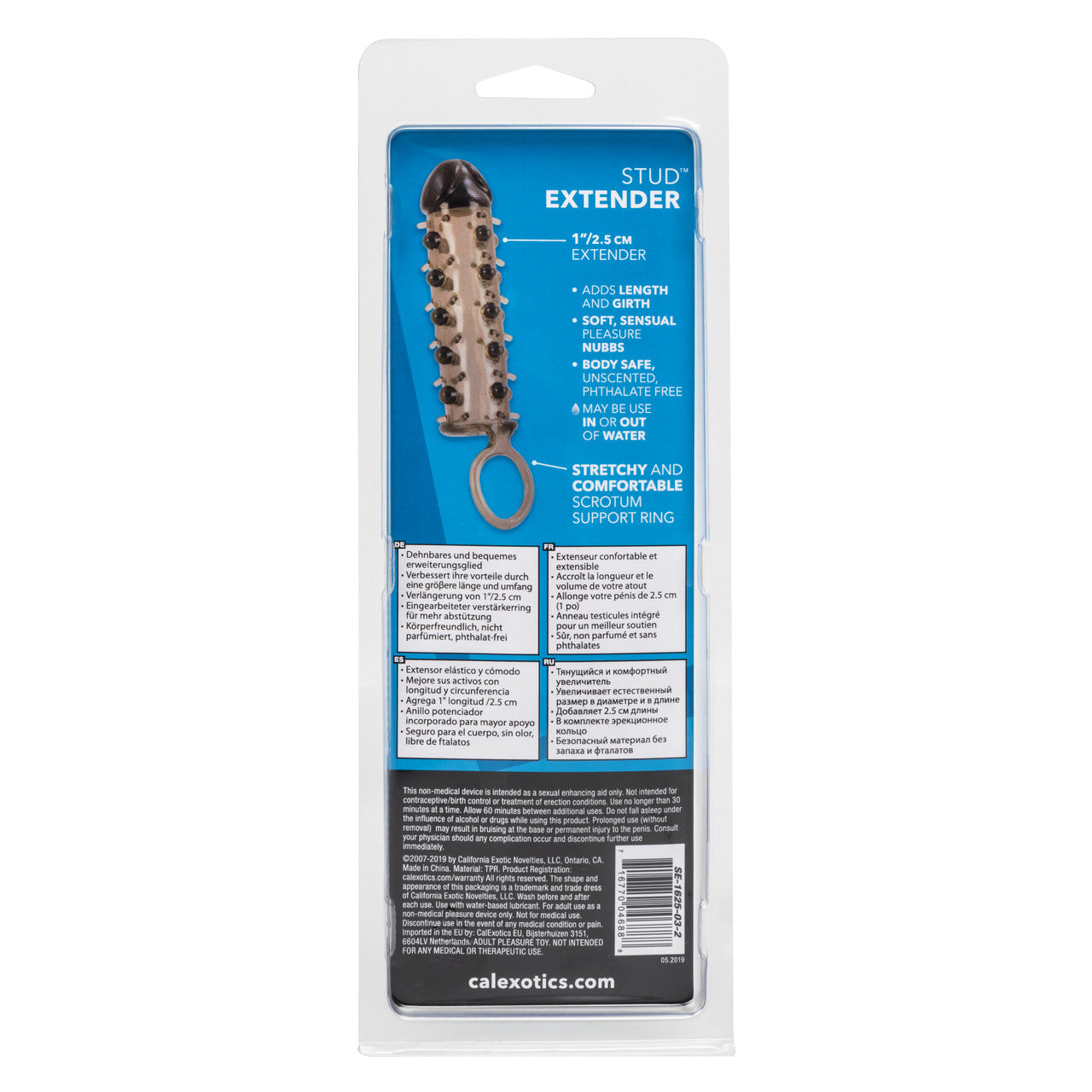 Stud Extender with Support Ring – Smoke