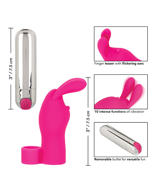 INTIMATE PLAY RECHARGEABLE FINGER BUNNY