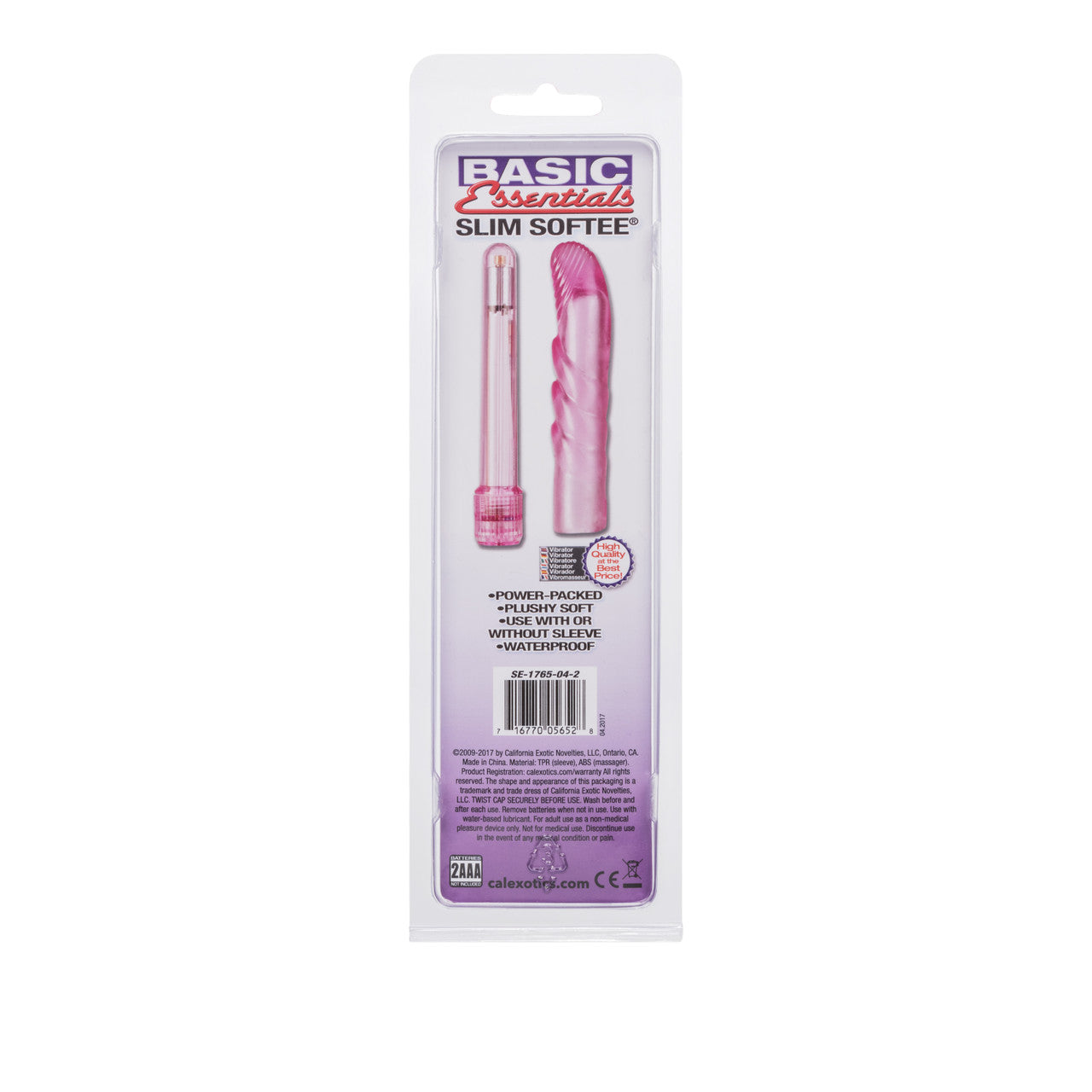 Basic Essentials Slim Softee – Pink