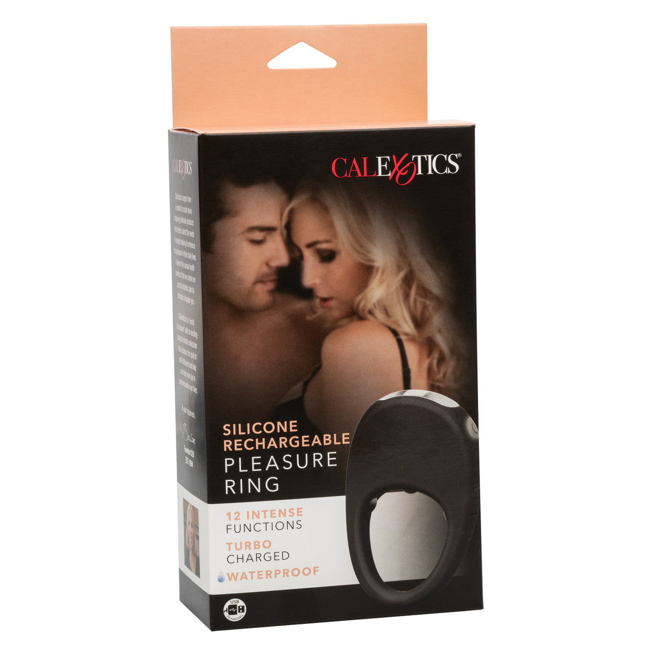 SILICONE RECHARGEABLE PLEASURE RING